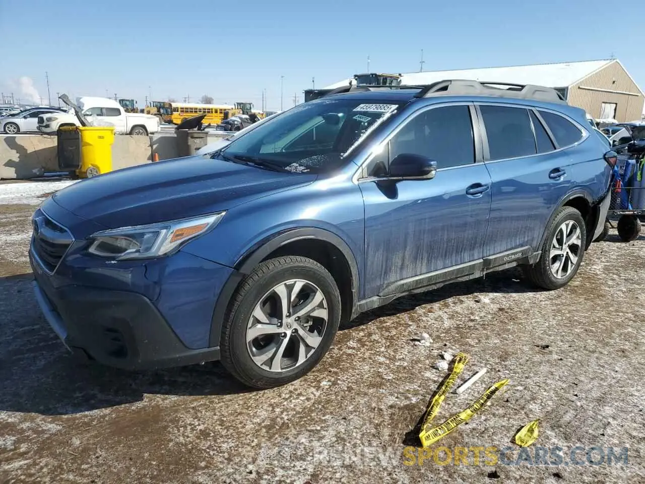 1 Photograph of a damaged car 4S4BTANC4L3201097 SUBARU OUTBACK 2020