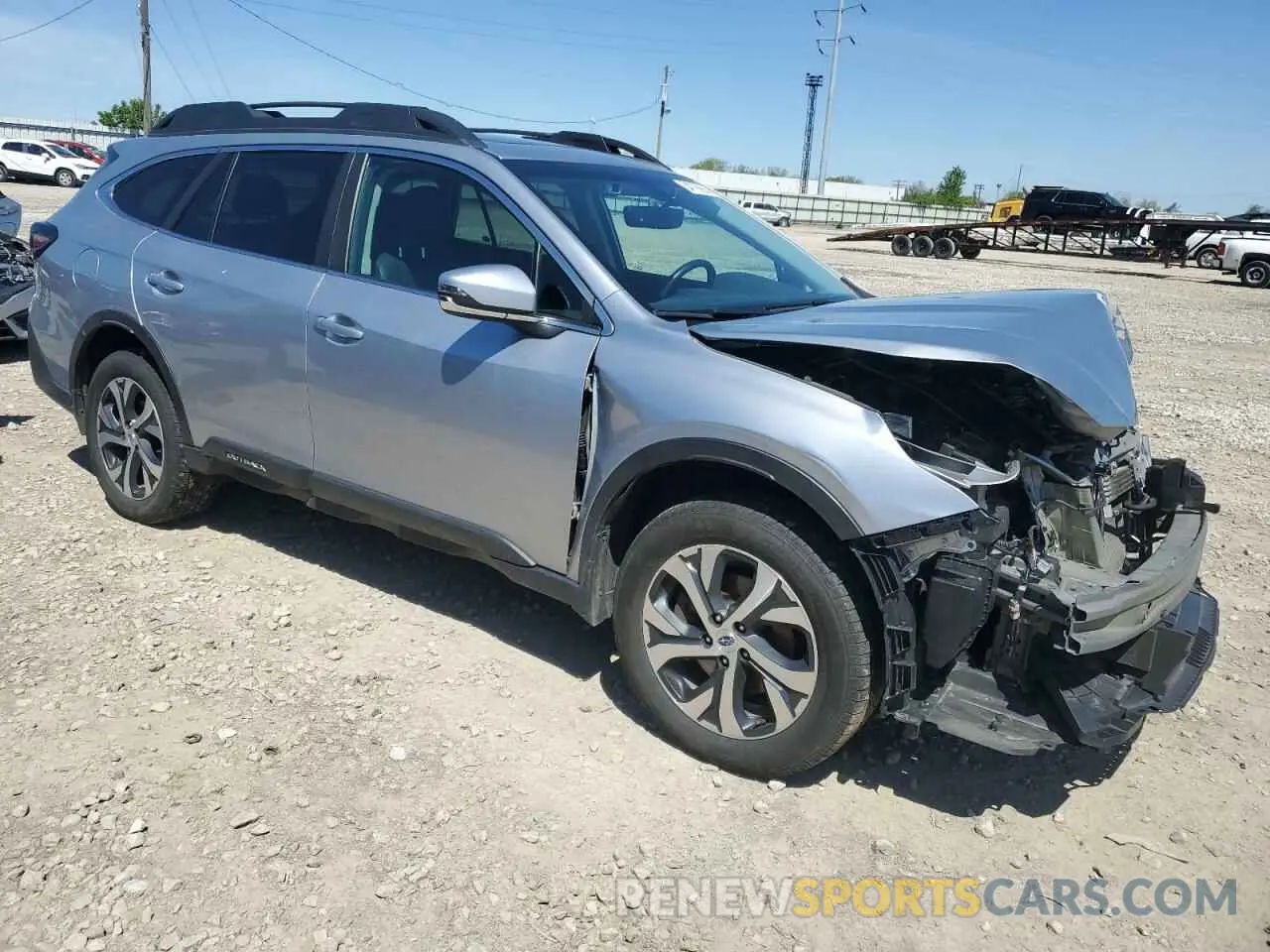 4 Photograph of a damaged car 4S4BTANC4L3214884 SUBARU OUTBACK 2020