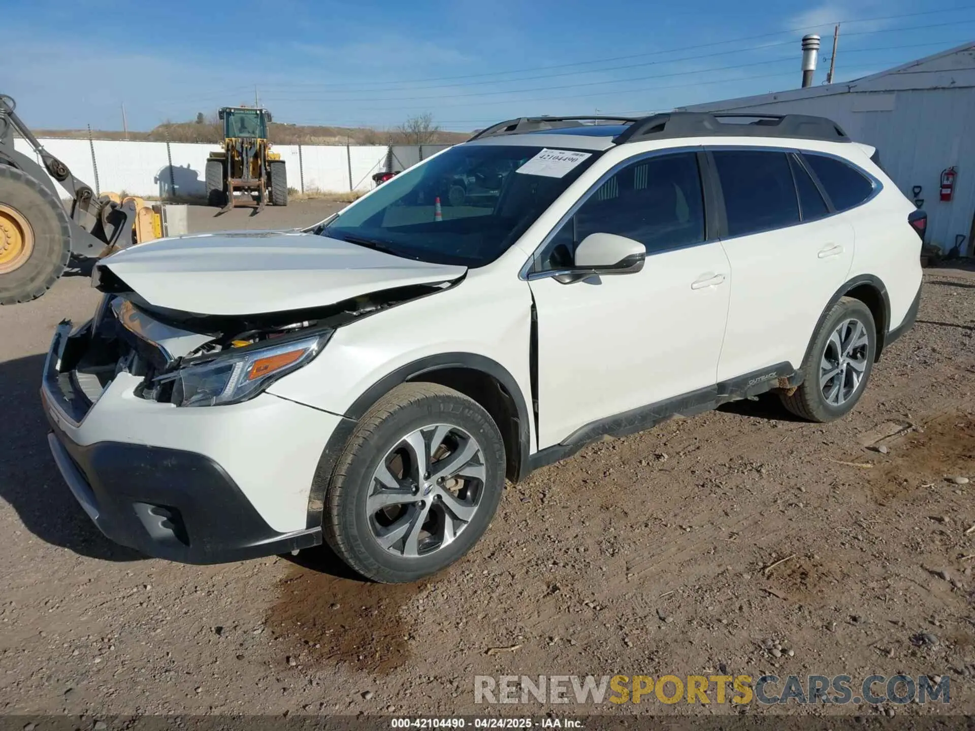 2 Photograph of a damaged car 4S4BTANC4L3234990 SUBARU OUTBACK 2020