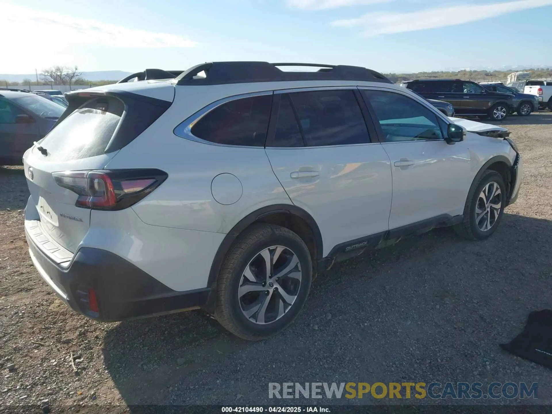 4 Photograph of a damaged car 4S4BTANC4L3234990 SUBARU OUTBACK 2020