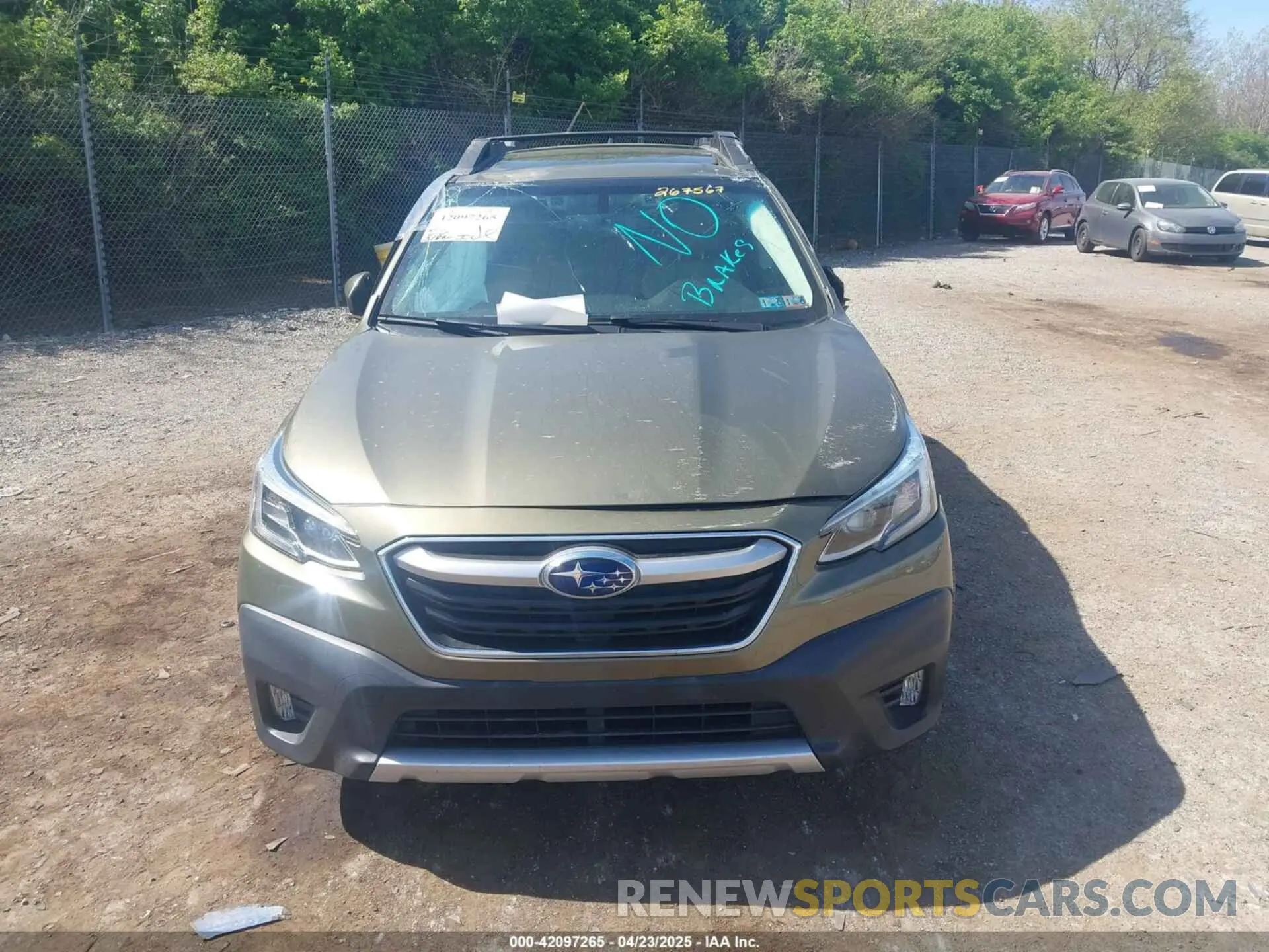 12 Photograph of a damaged car 4S4BTANC4L3267567 SUBARU OUTBACK 2020