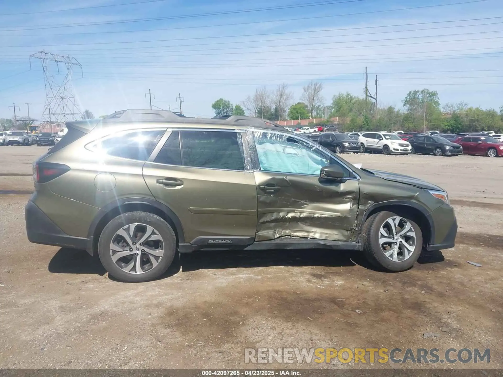 20 Photograph of a damaged car 4S4BTANC4L3267567 SUBARU OUTBACK 2020