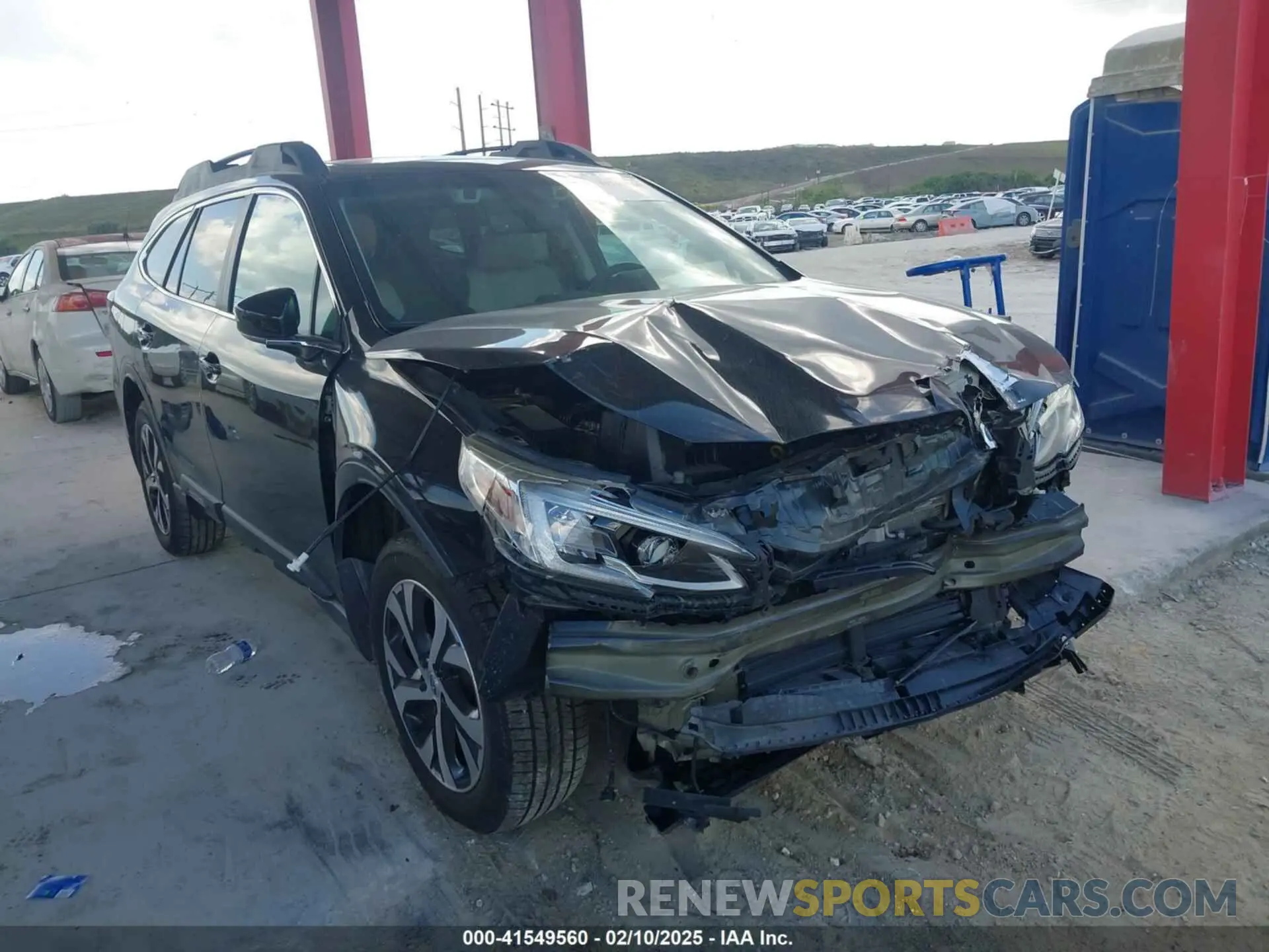 1 Photograph of a damaged car 4S4BTANC5L3112283 SUBARU OUTBACK 2020