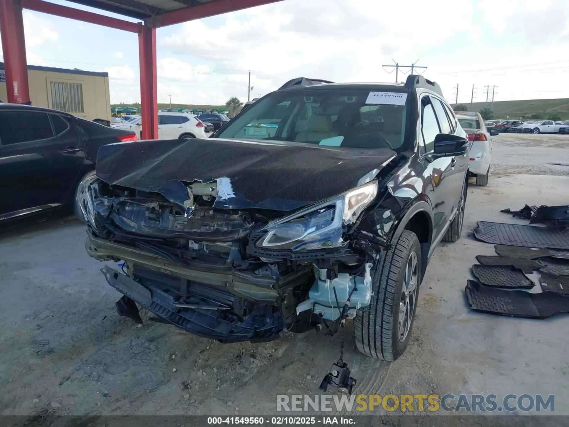 2 Photograph of a damaged car 4S4BTANC5L3112283 SUBARU OUTBACK 2020