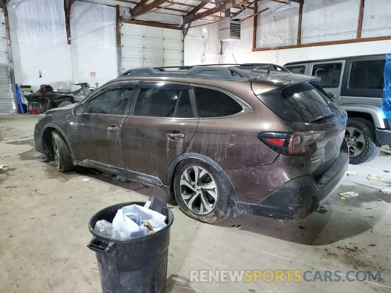 2 Photograph of a damaged car 4S4BTANC5L3156557 SUBARU OUTBACK 2020
