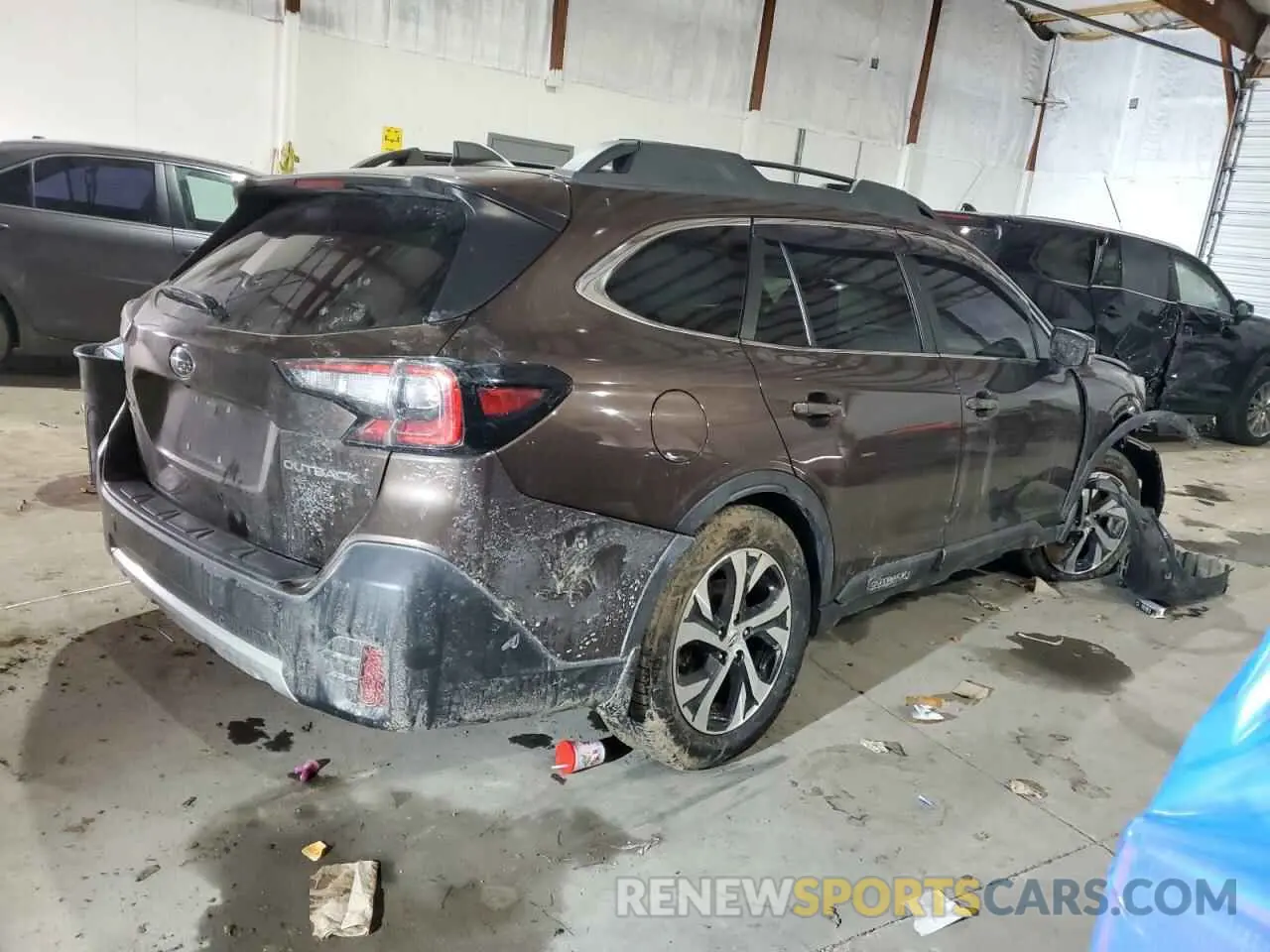 3 Photograph of a damaged car 4S4BTANC5L3156557 SUBARU OUTBACK 2020