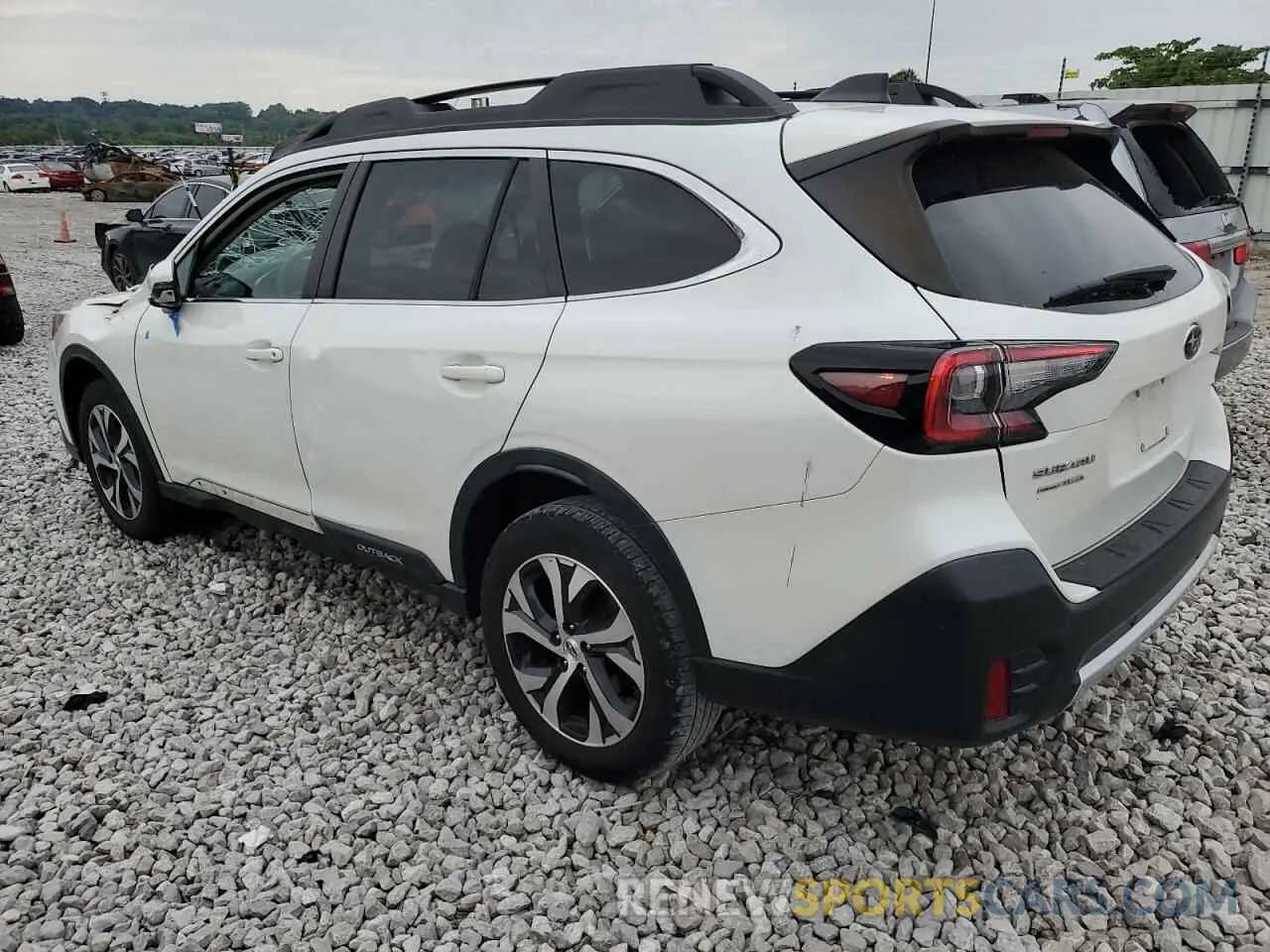 2 Photograph of a damaged car 4S4BTANC5L3158955 SUBARU OUTBACK 2020