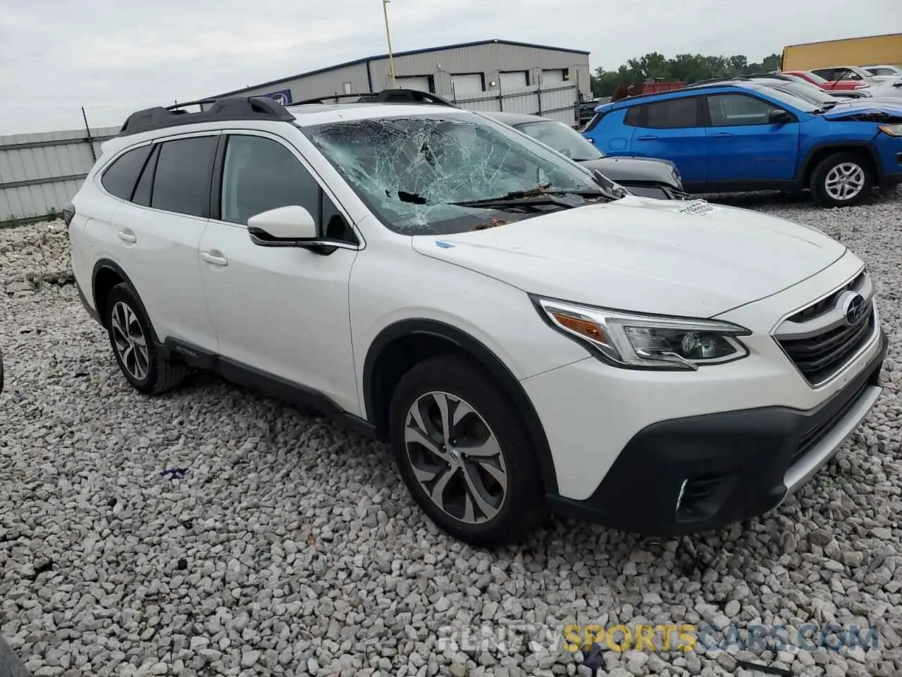 4 Photograph of a damaged car 4S4BTANC5L3158955 SUBARU OUTBACK 2020