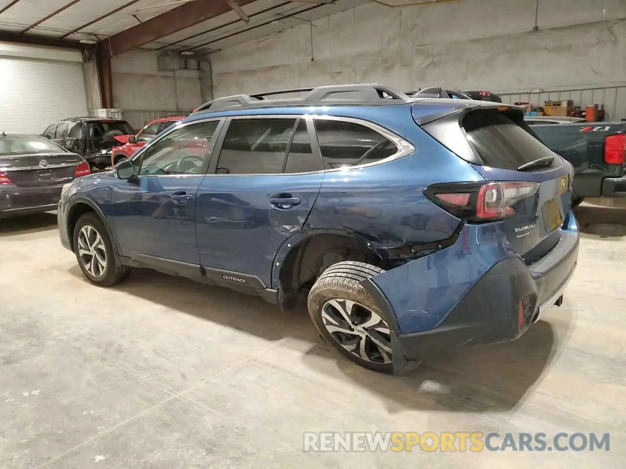2 Photograph of a damaged car 4S4BTANC5L3191549 SUBARU OUTBACK 2020