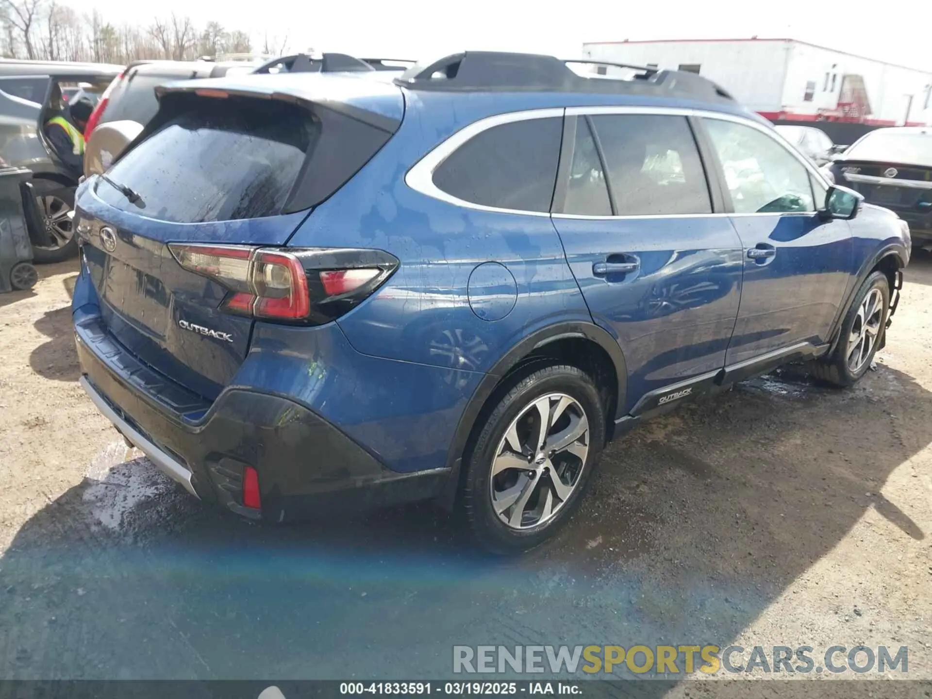 4 Photograph of a damaged car 4S4BTANC6L3155658 SUBARU OUTBACK 2020