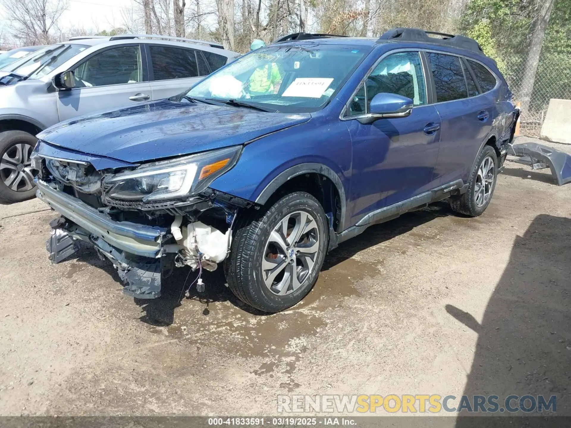 6 Photograph of a damaged car 4S4BTANC6L3155658 SUBARU OUTBACK 2020