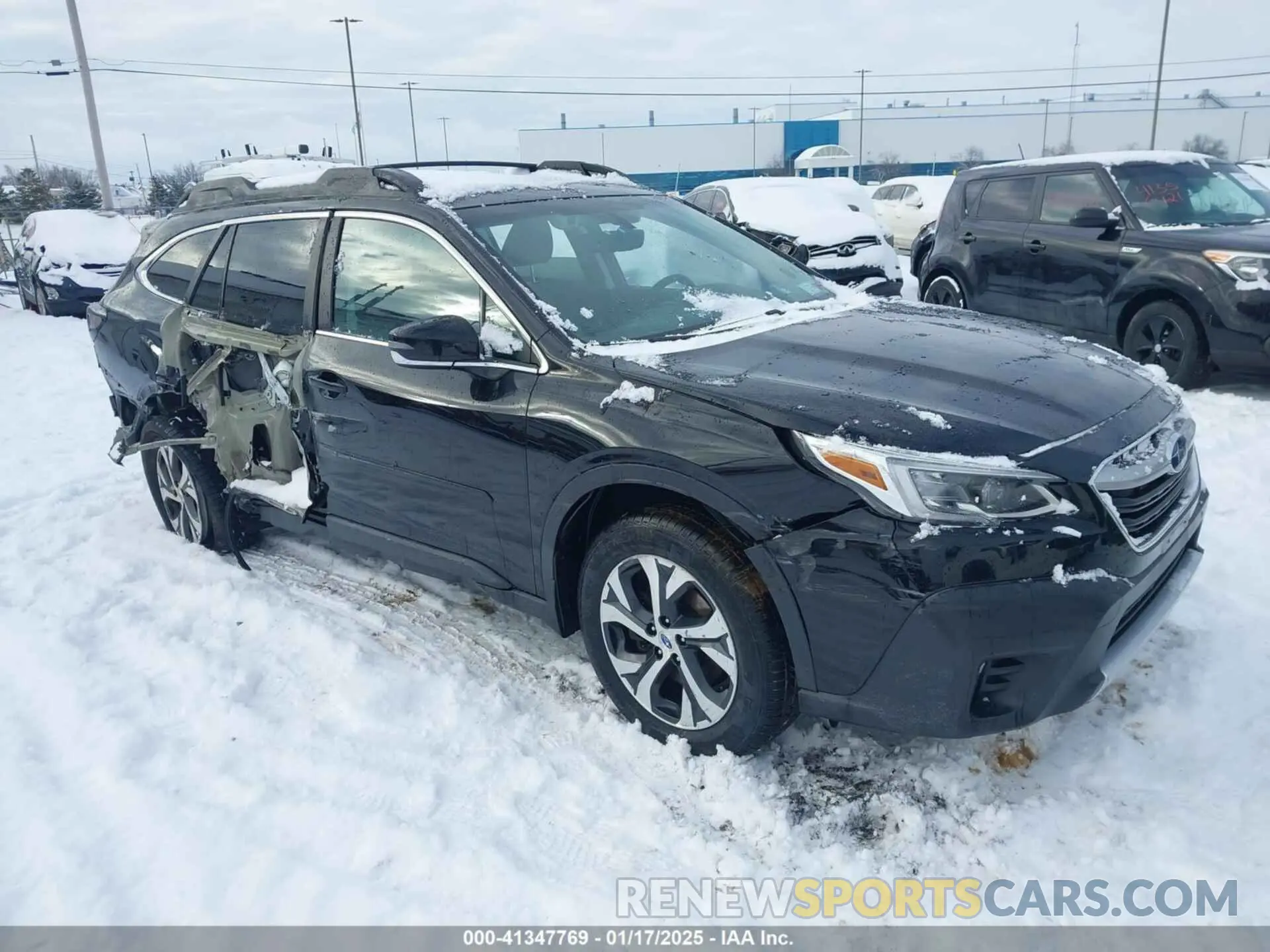 1 Photograph of a damaged car 4S4BTANC6L3169723 SUBARU OUTBACK 2020