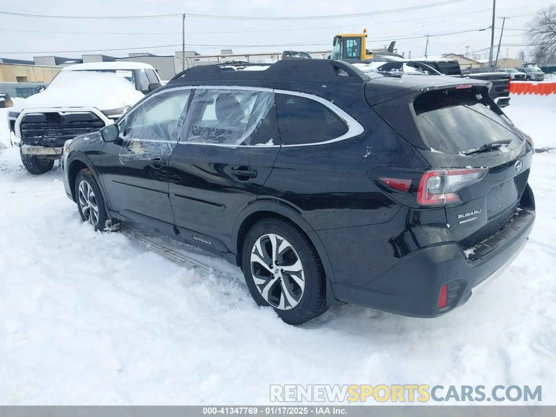 3 Photograph of a damaged car 4S4BTANC6L3169723 SUBARU OUTBACK 2020
