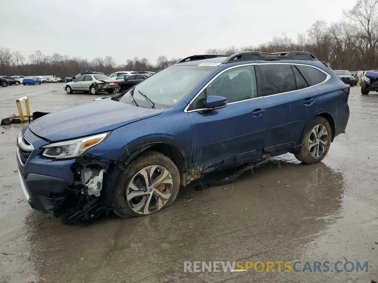 1 Photograph of a damaged car 4S4BTANC6L3239852 SUBARU OUTBACK 2020