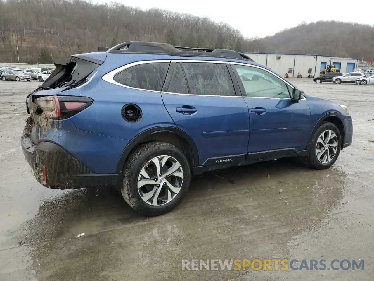 3 Photograph of a damaged car 4S4BTANC6L3239852 SUBARU OUTBACK 2020