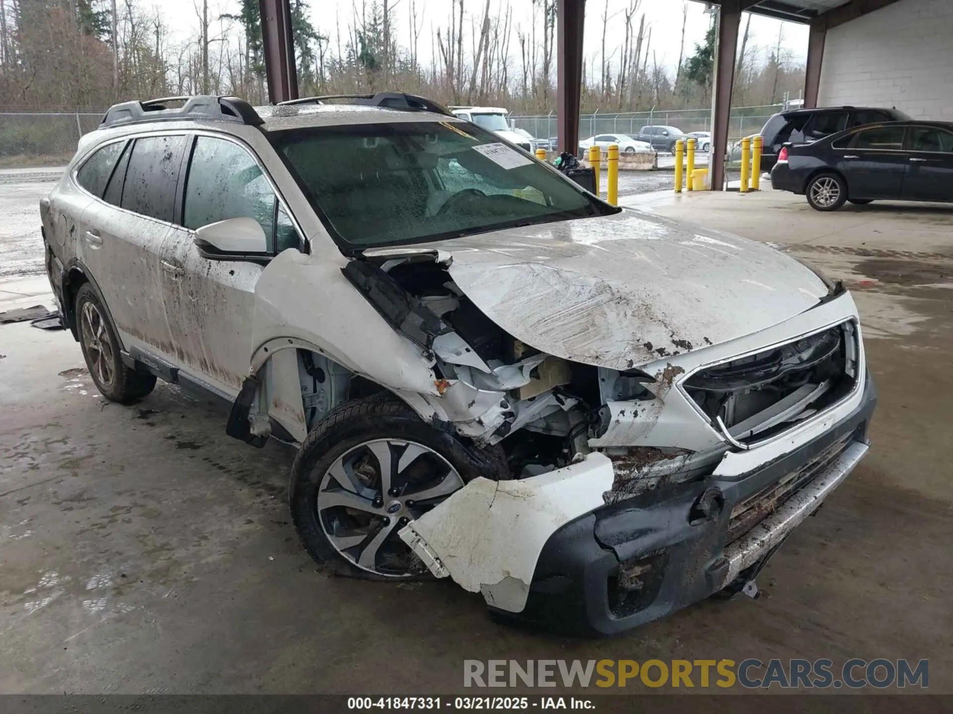 1 Photograph of a damaged car 4S4BTANC7L3109739 SUBARU OUTBACK 2020