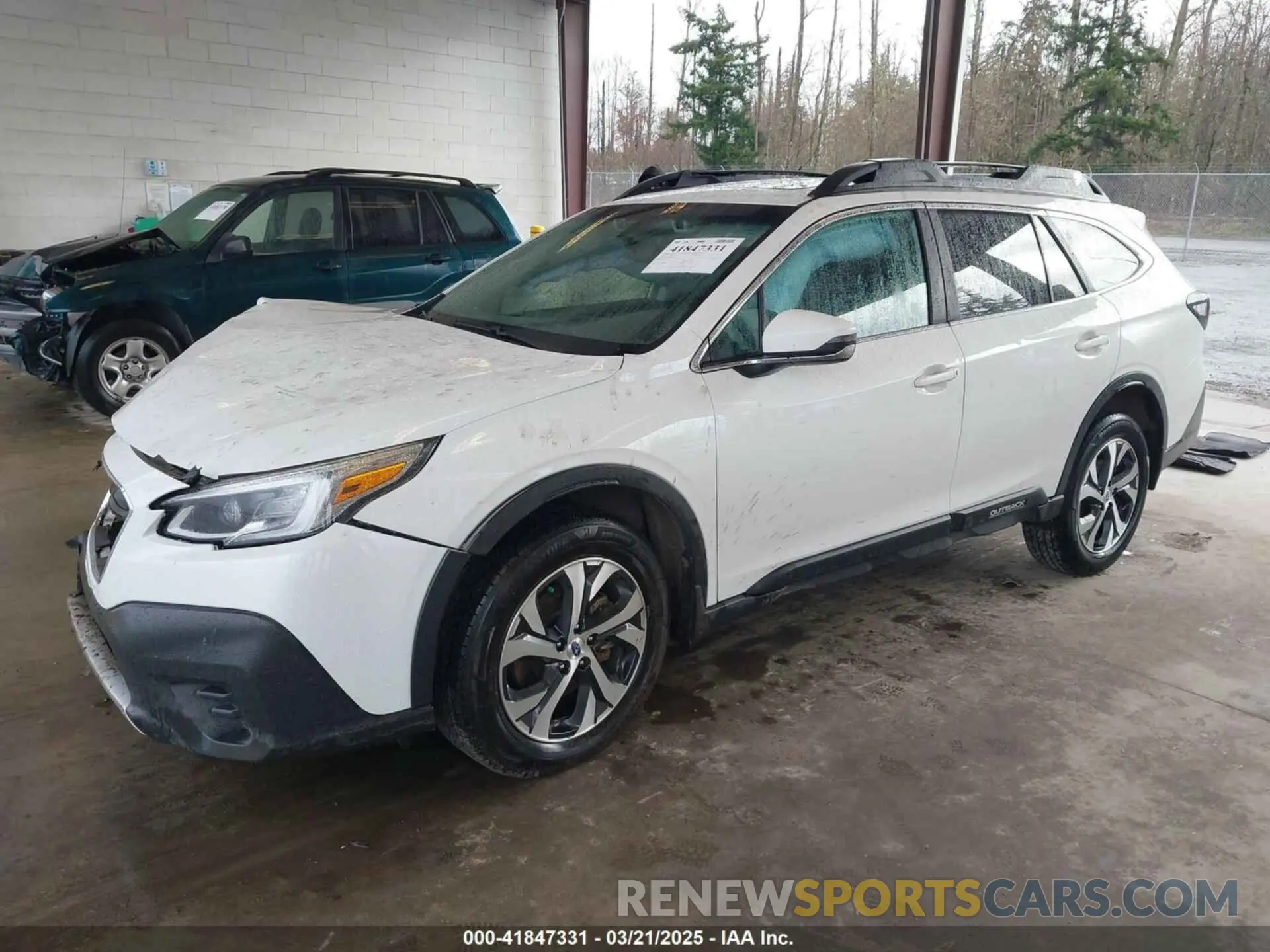 2 Photograph of a damaged car 4S4BTANC7L3109739 SUBARU OUTBACK 2020