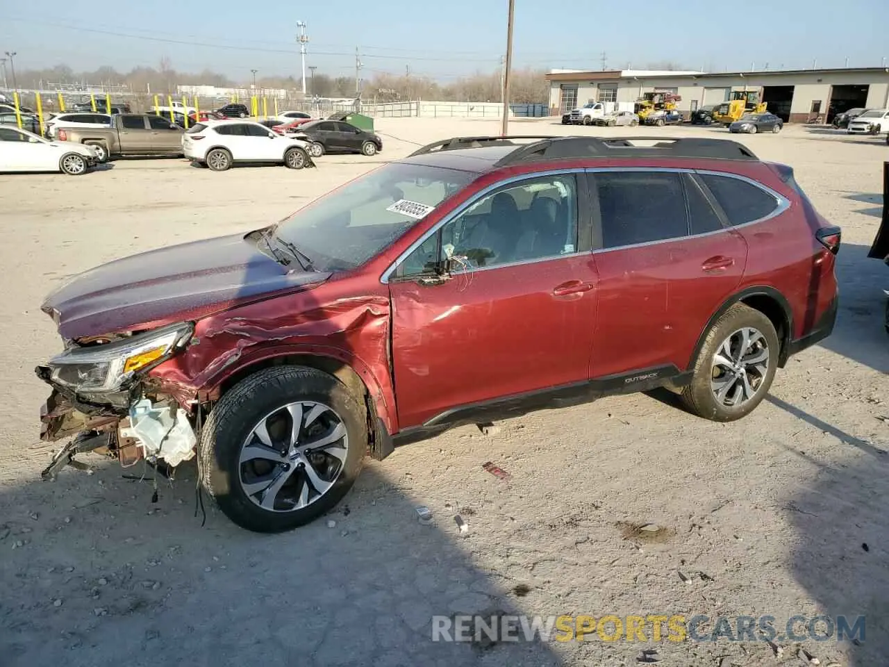 1 Photograph of a damaged car 4S4BTANC7L3132230 SUBARU OUTBACK 2020