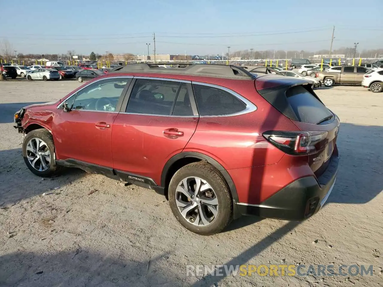 2 Photograph of a damaged car 4S4BTANC7L3132230 SUBARU OUTBACK 2020