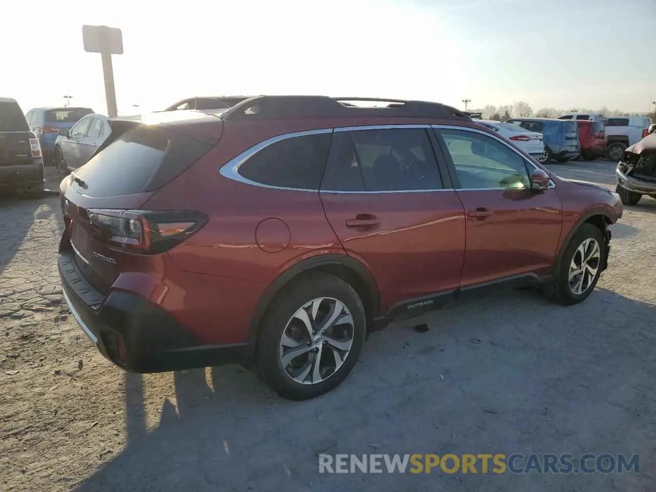 3 Photograph of a damaged car 4S4BTANC7L3132230 SUBARU OUTBACK 2020