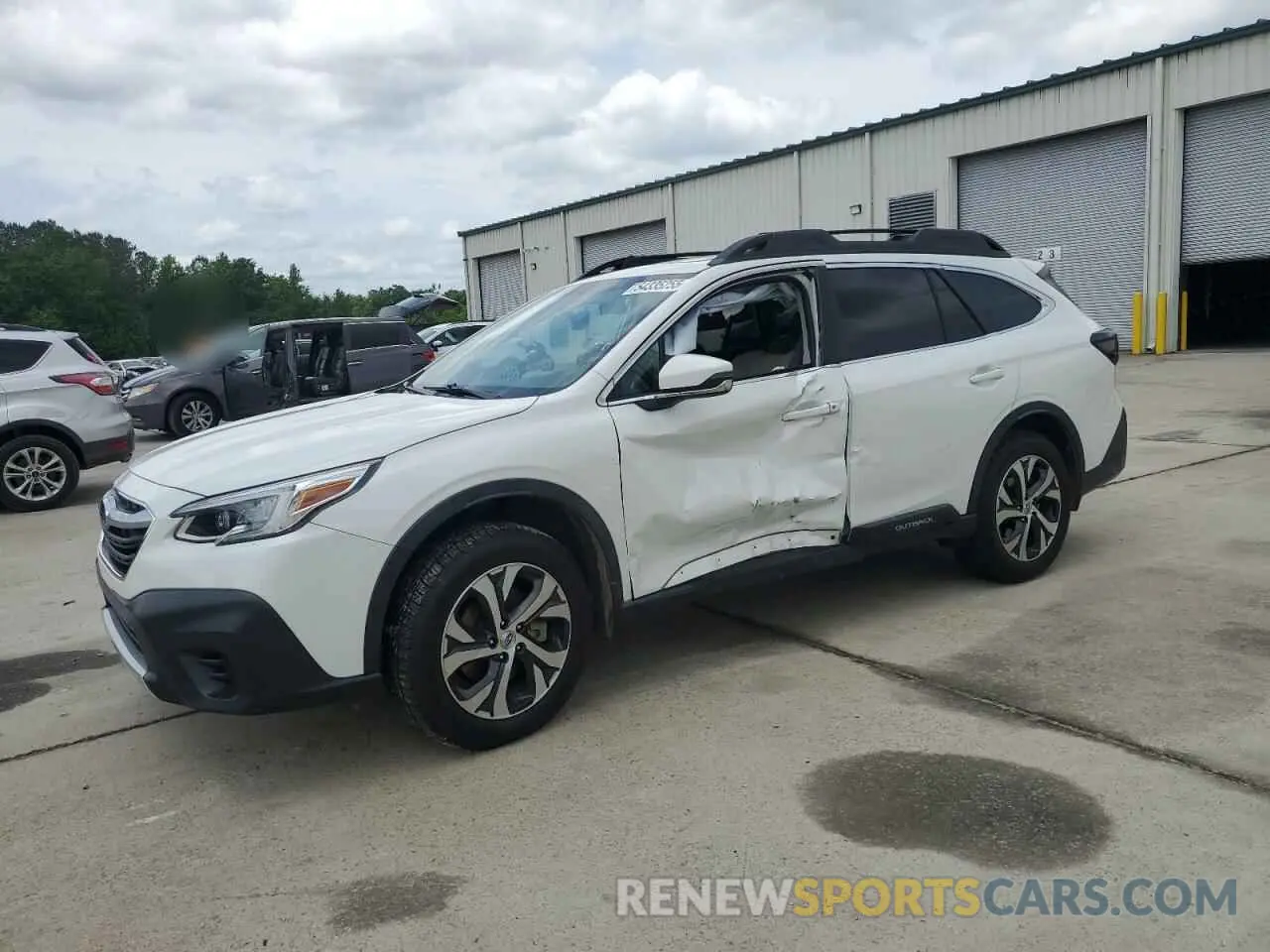 1 Photograph of a damaged car 4S4BTANC7L3186546 SUBARU OUTBACK 2020