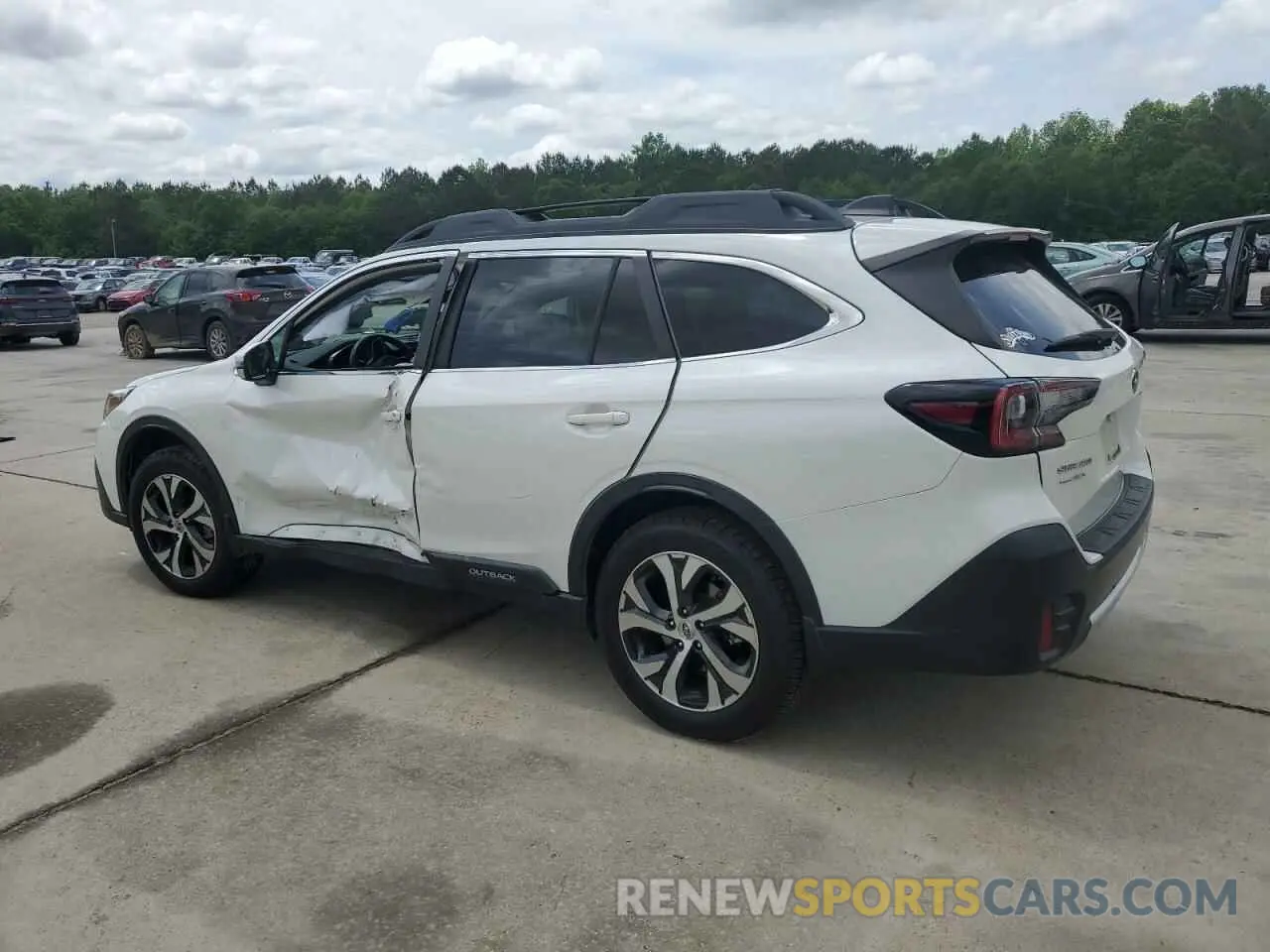 2 Photograph of a damaged car 4S4BTANC7L3186546 SUBARU OUTBACK 2020