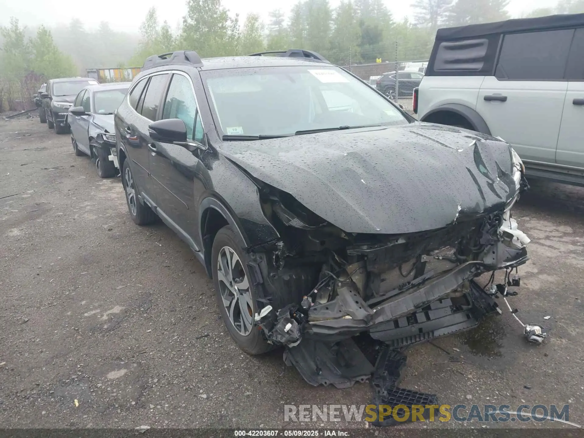 1 Photograph of a damaged car 4S4BTANC7L3241626 SUBARU OUTBACK 2020