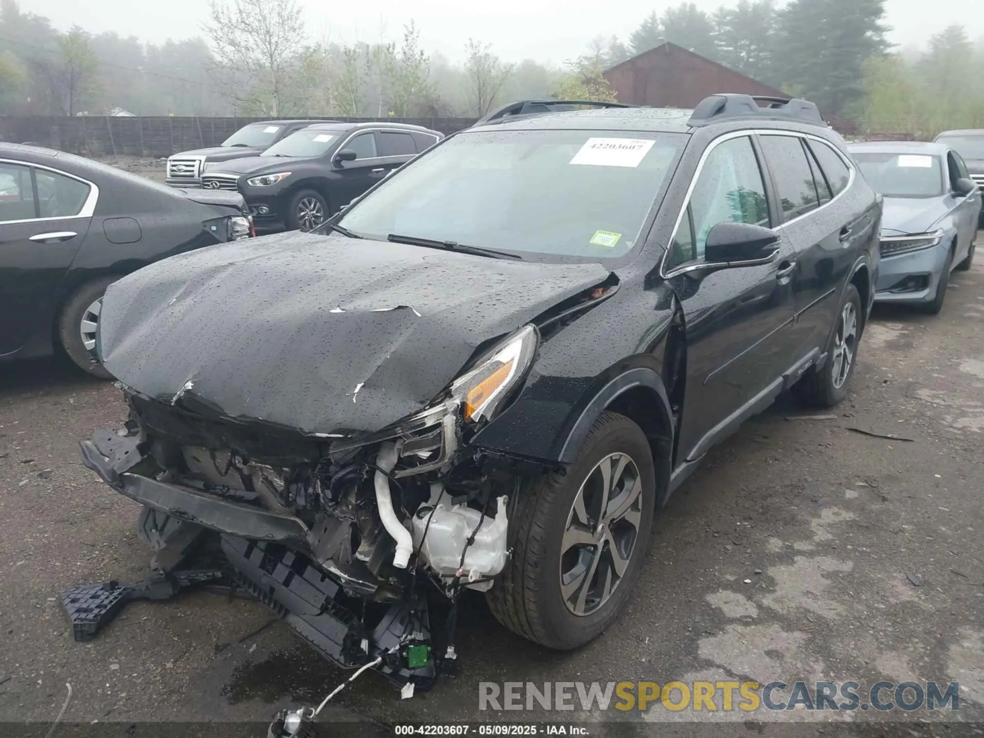 2 Photograph of a damaged car 4S4BTANC7L3241626 SUBARU OUTBACK 2020