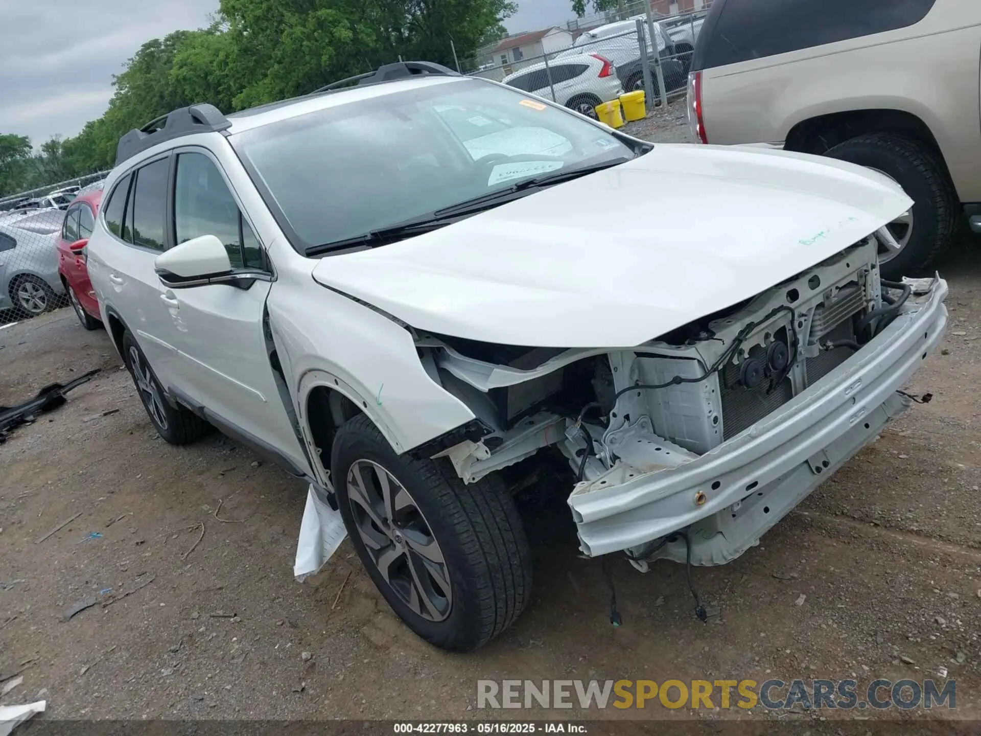 1 Photograph of a damaged car 4S4BTANC8L3194137 SUBARU OUTBACK 2020