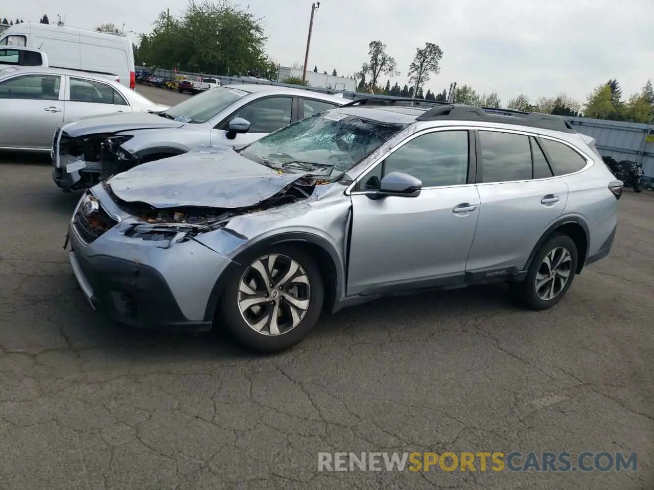 1 Photograph of a damaged car 4S4BTANC9L3151118 SUBARU OUTBACK 2020