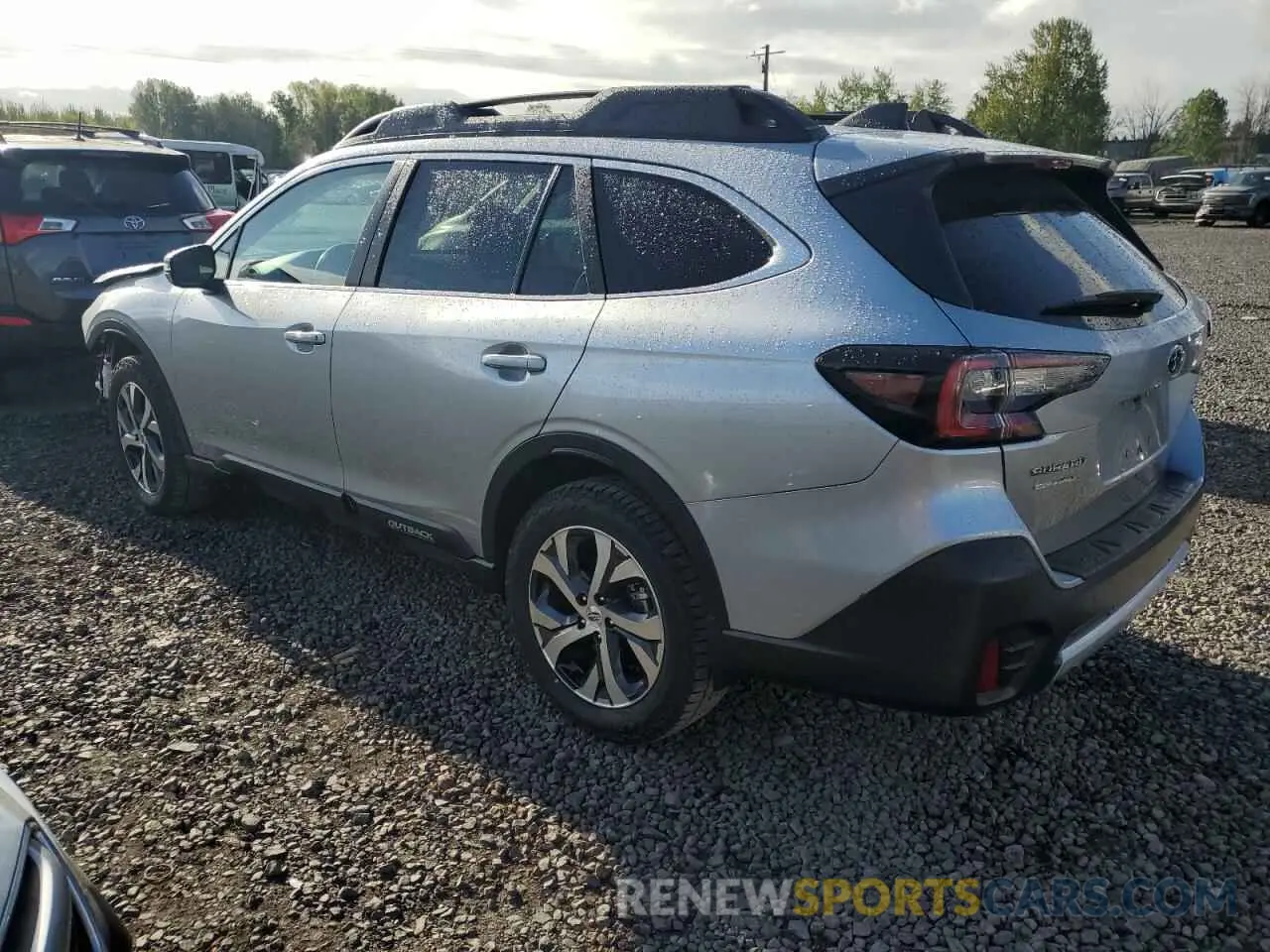 2 Photograph of a damaged car 4S4BTANC9L3245838 SUBARU OUTBACK 2020