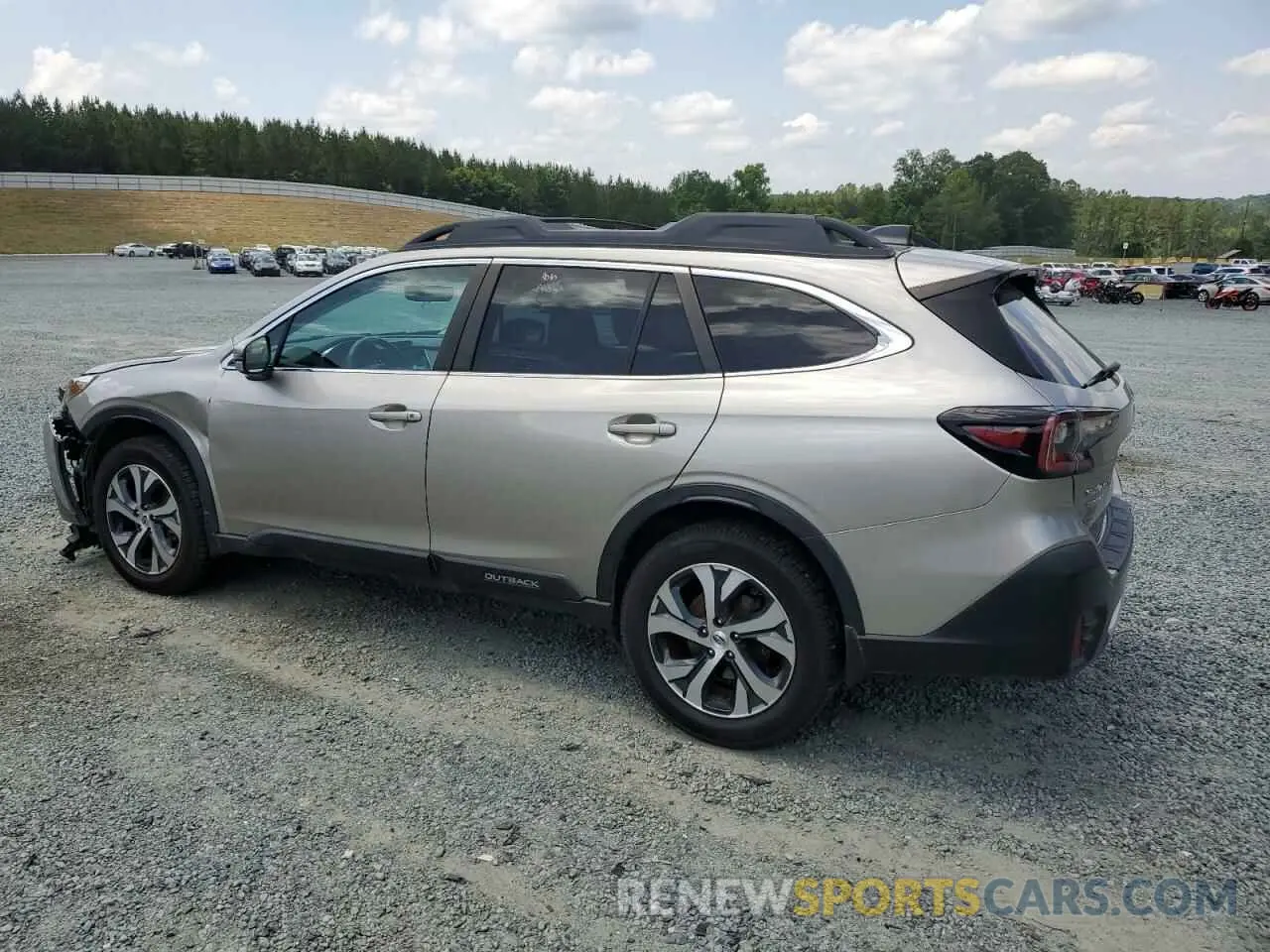 2 Photograph of a damaged car 4S4BTANC9L3249260 SUBARU OUTBACK 2020