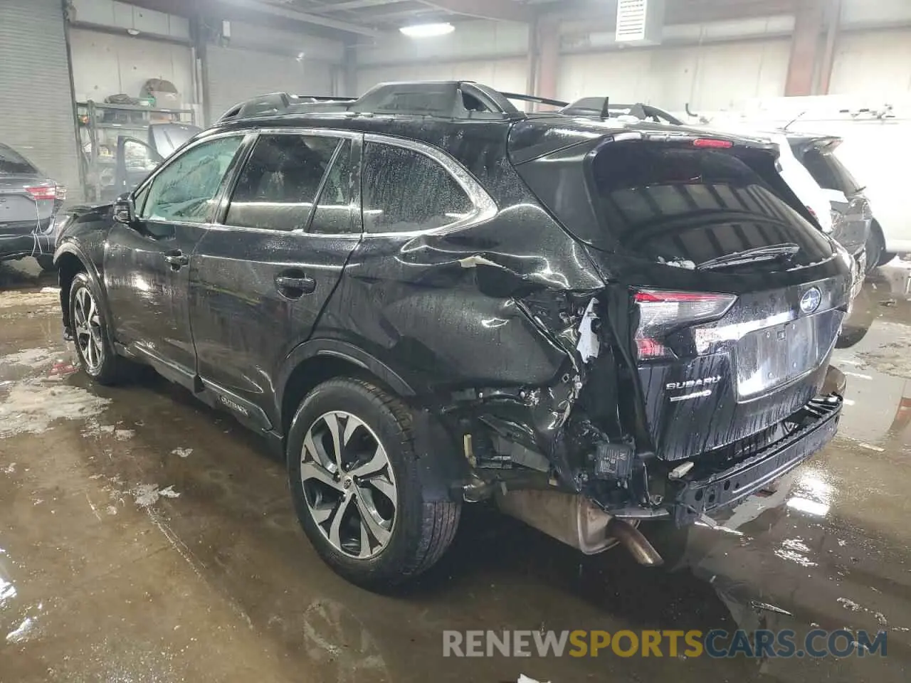2 Photograph of a damaged car 4S4BTANCXL3105491 SUBARU OUTBACK 2020