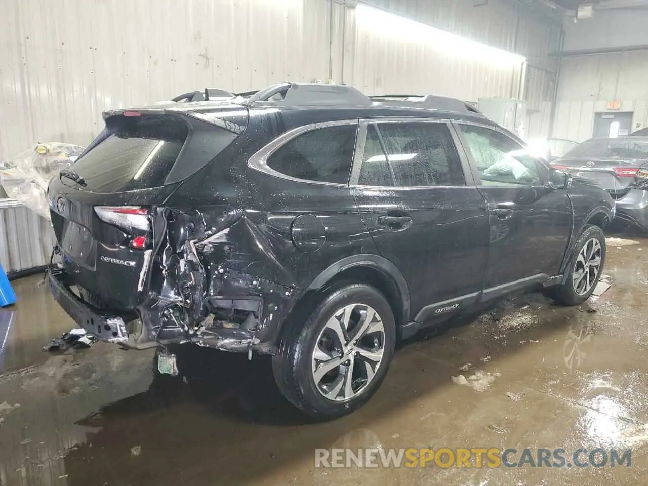 3 Photograph of a damaged car 4S4BTANCXL3105491 SUBARU OUTBACK 2020