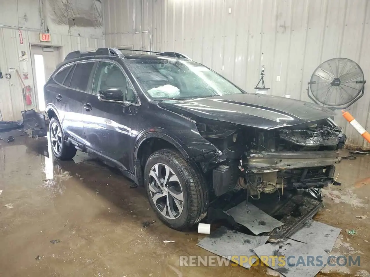 4 Photograph of a damaged car 4S4BTANCXL3105491 SUBARU OUTBACK 2020