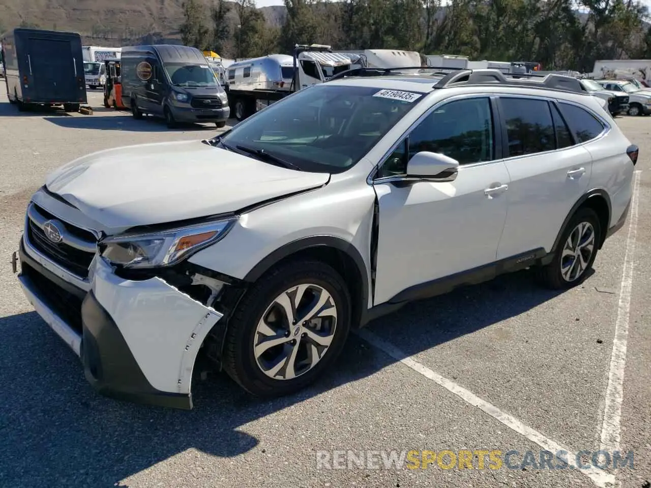 1 Photograph of a damaged car 4S4BTANCXL3212346 SUBARU OUTBACK 2020