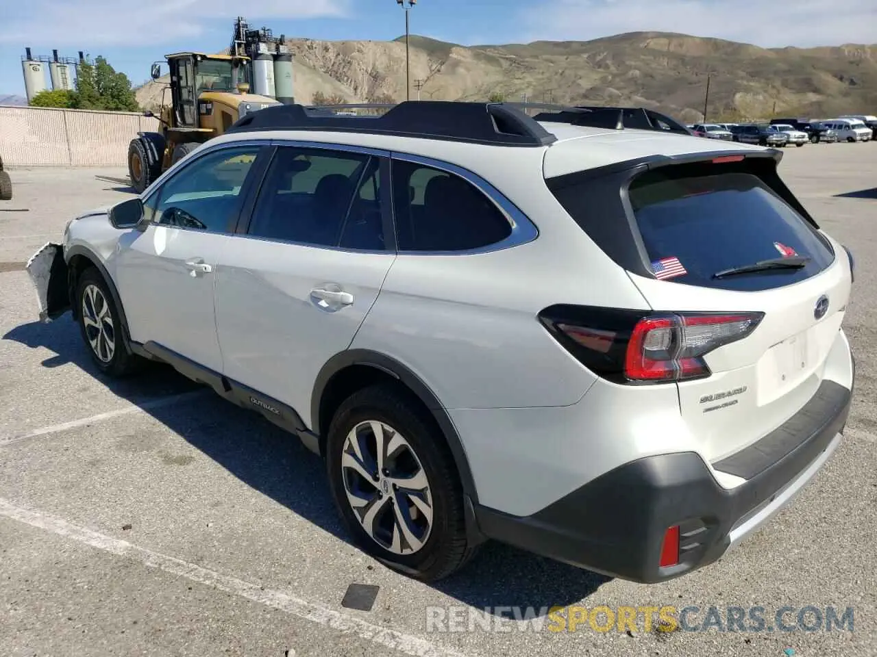 2 Photograph of a damaged car 4S4BTANCXL3212346 SUBARU OUTBACK 2020