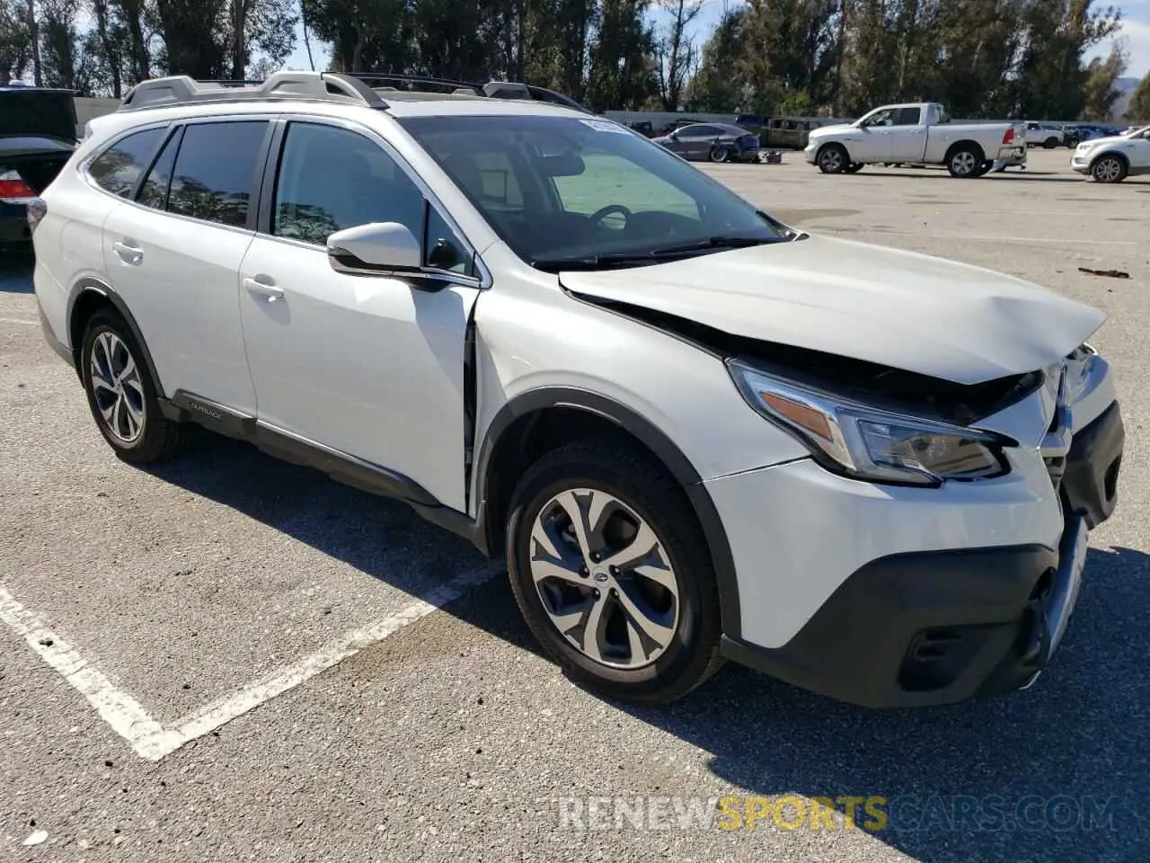 4 Photograph of a damaged car 4S4BTANCXL3212346 SUBARU OUTBACK 2020