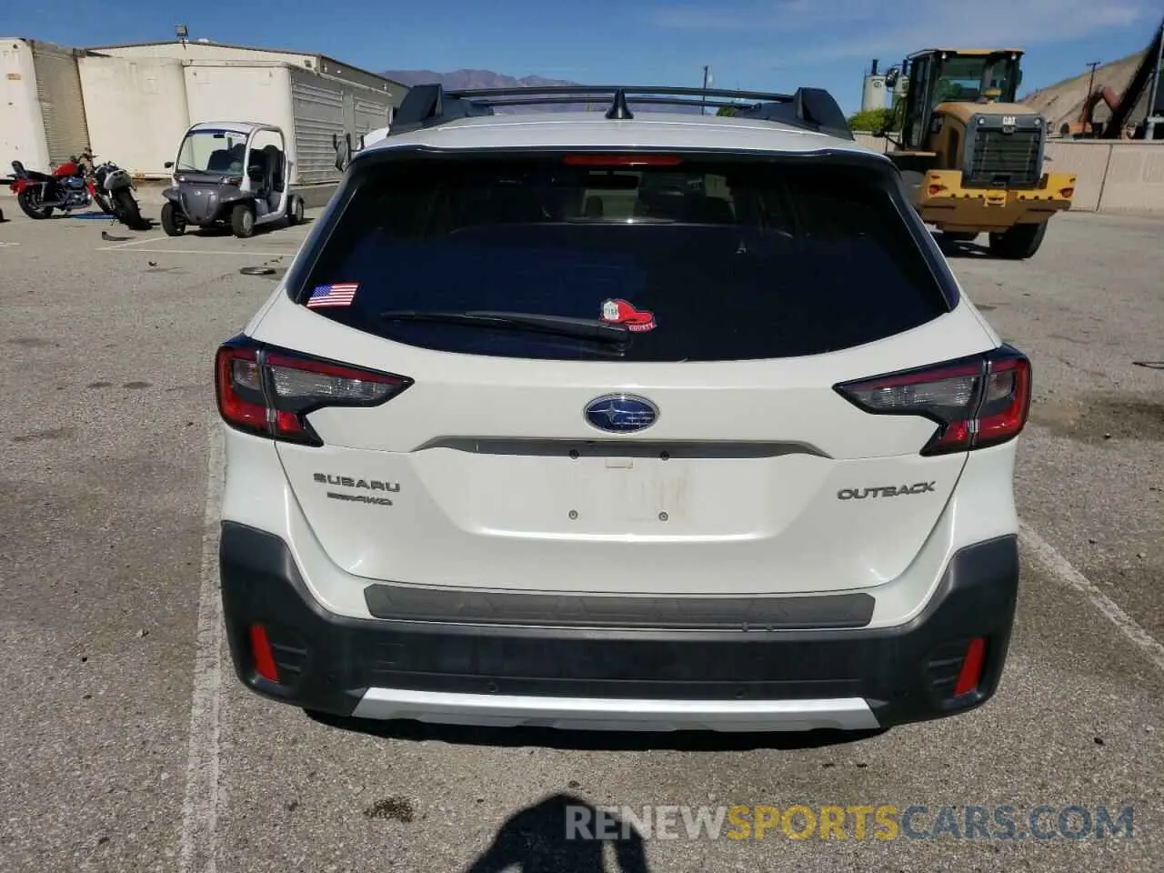 6 Photograph of a damaged car 4S4BTANCXL3212346 SUBARU OUTBACK 2020