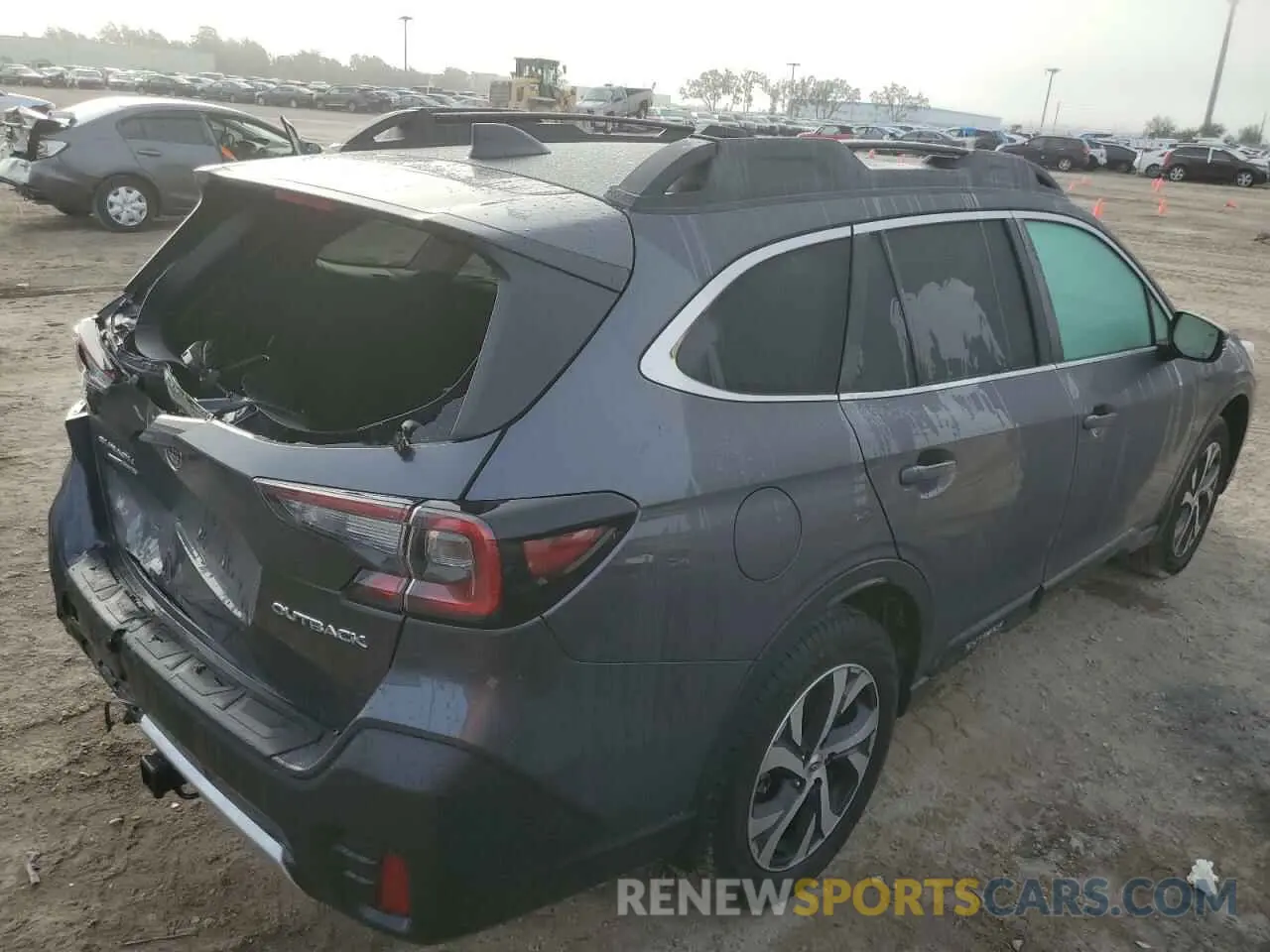 3 Photograph of a damaged car 4S4BTANCXL3224058 SUBARU OUTBACK 2020