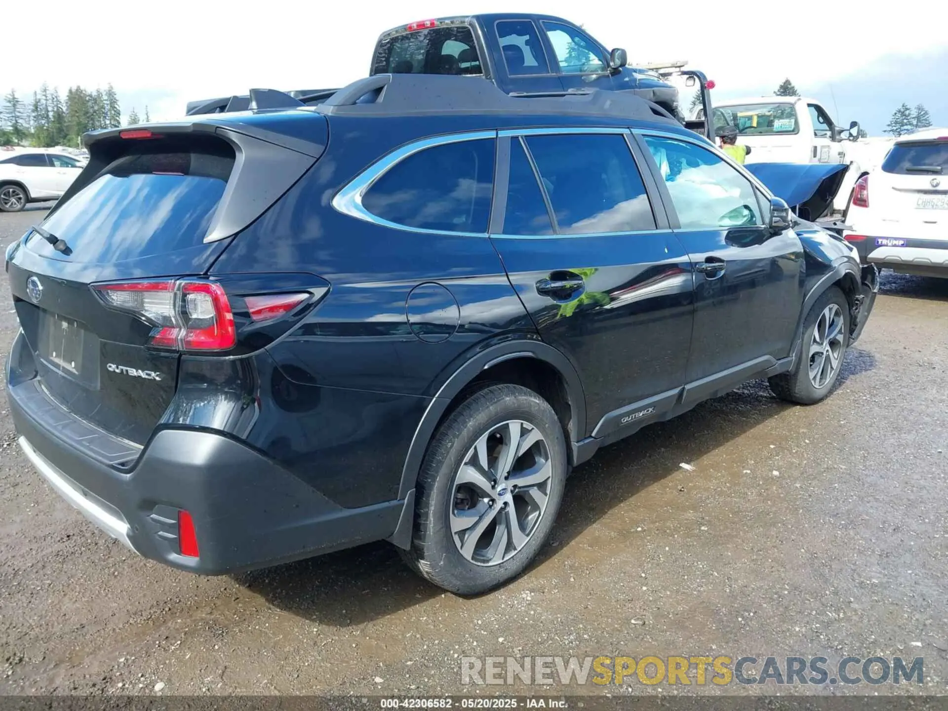4 Photograph of a damaged car 4S4BTANCXL3229387 SUBARU OUTBACK 2020