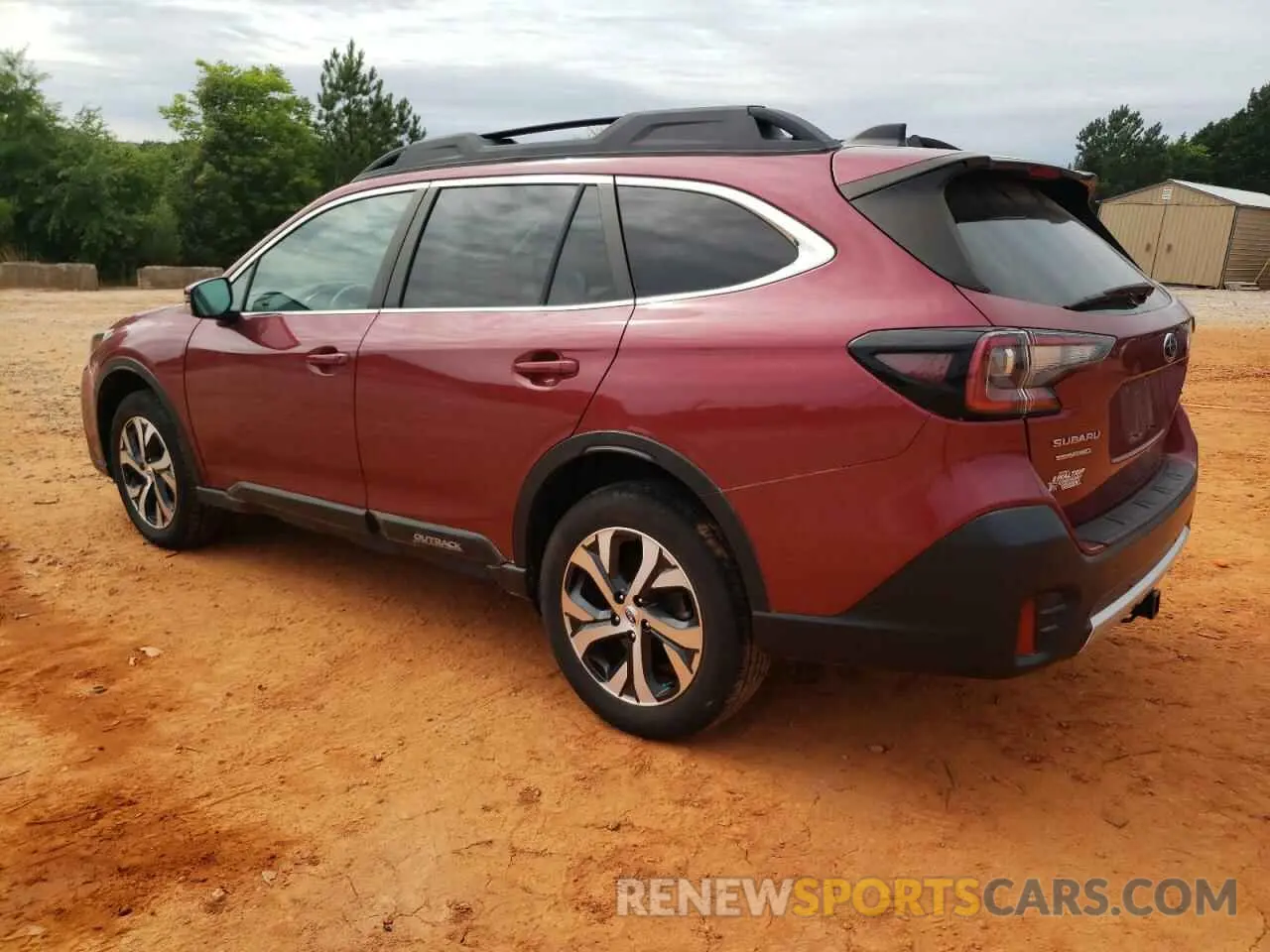 2 Photograph of a damaged car 4S4BTANCXL3244066 SUBARU OUTBACK 2020