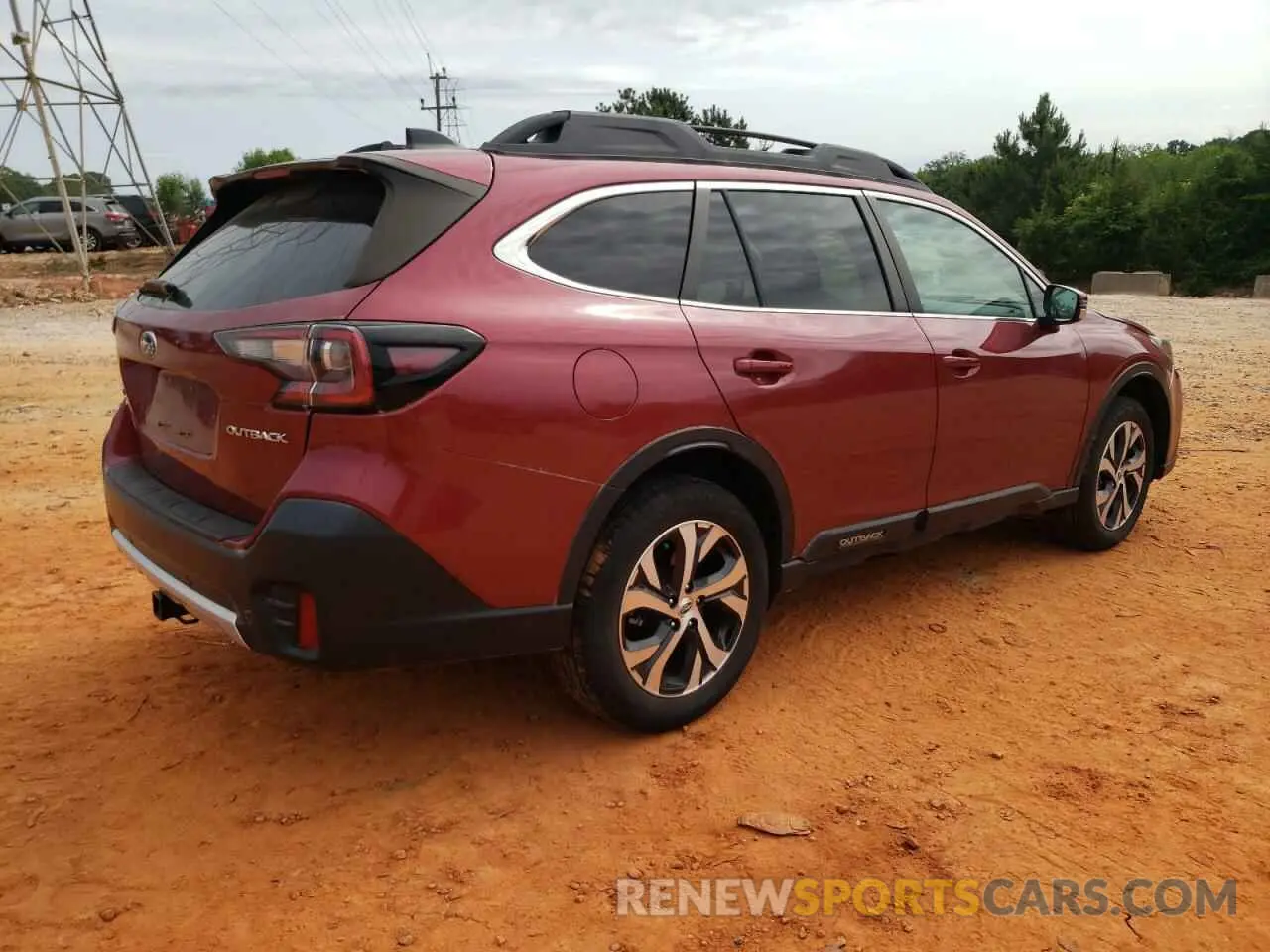 3 Photograph of a damaged car 4S4BTANCXL3244066 SUBARU OUTBACK 2020