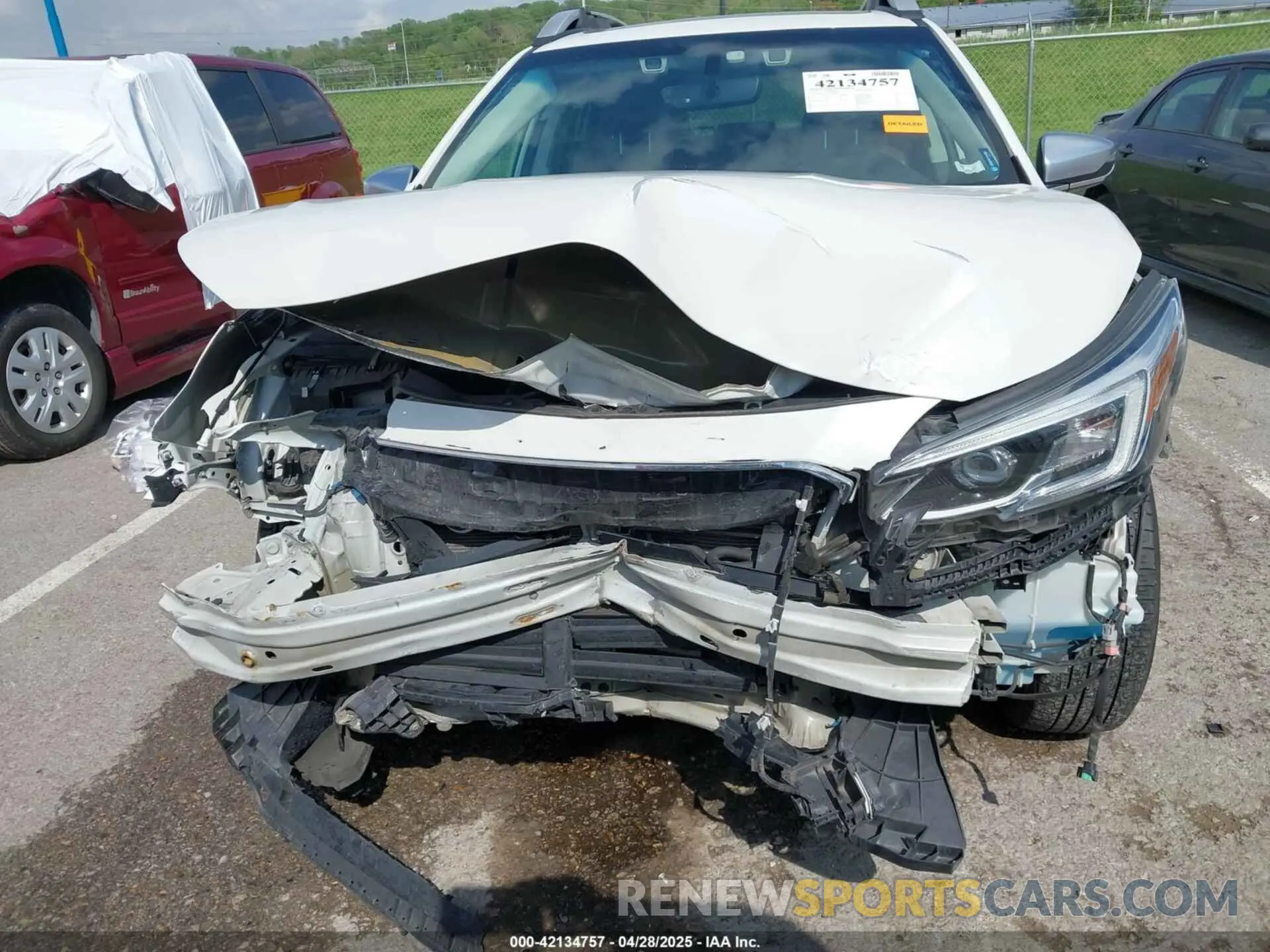 6 Photograph of a damaged car 4S4BTAPC0L3100362 SUBARU OUTBACK 2020