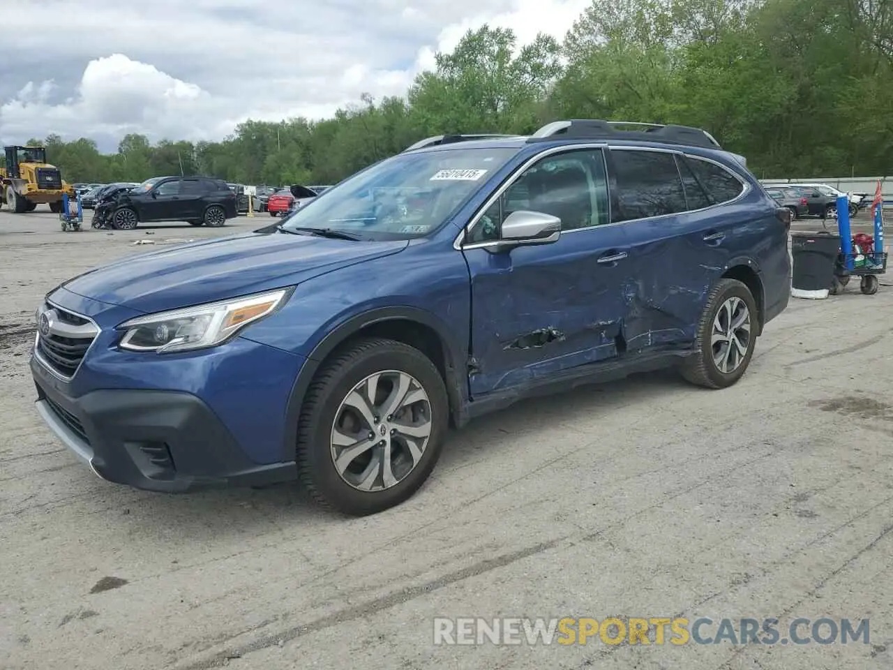 1 Photograph of a damaged car 4S4BTAPC0L3138755 SUBARU OUTBACK 2020