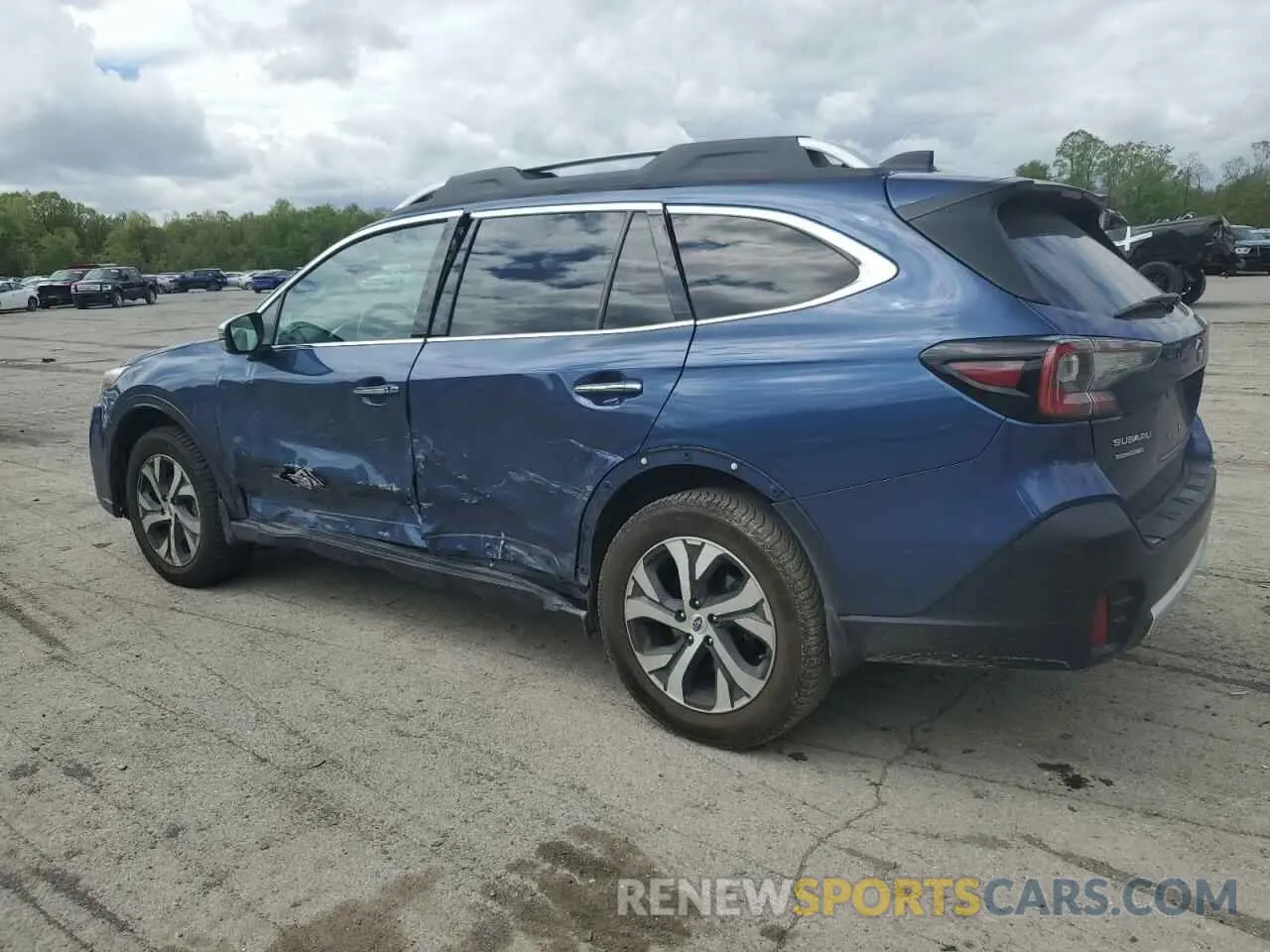 2 Photograph of a damaged car 4S4BTAPC0L3138755 SUBARU OUTBACK 2020