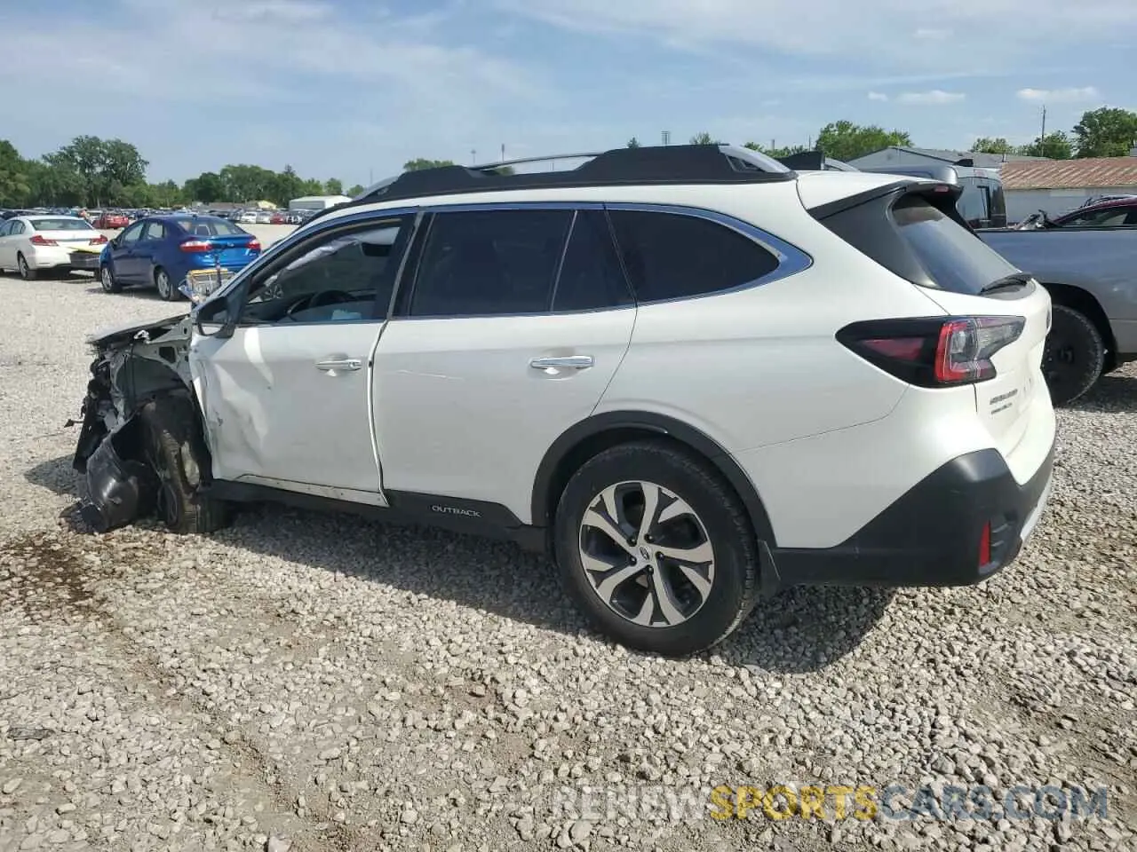 2 Photograph of a damaged car 4S4BTAPC0L3271273 SUBARU OUTBACK 2020
