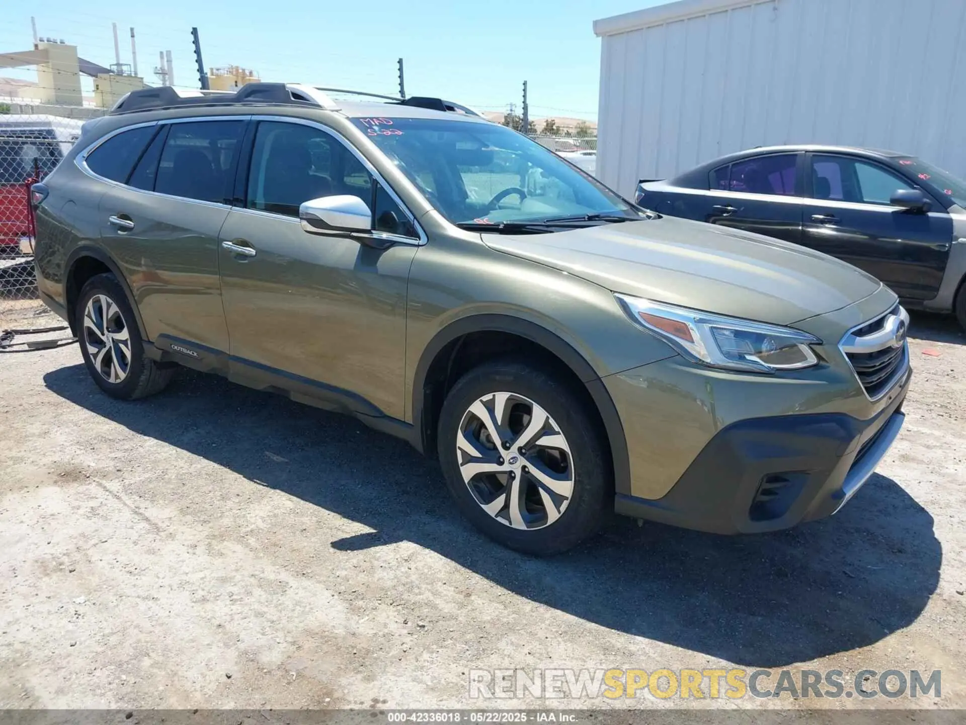 1 Photograph of a damaged car 4S4BTAPC7L3241817 SUBARU OUTBACK 2020