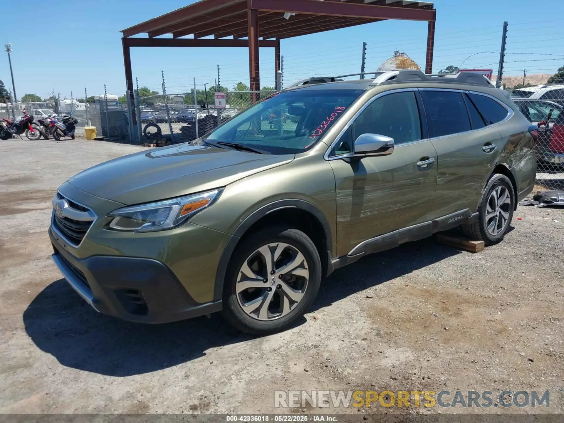 2 Photograph of a damaged car 4S4BTAPC7L3241817 SUBARU OUTBACK 2020