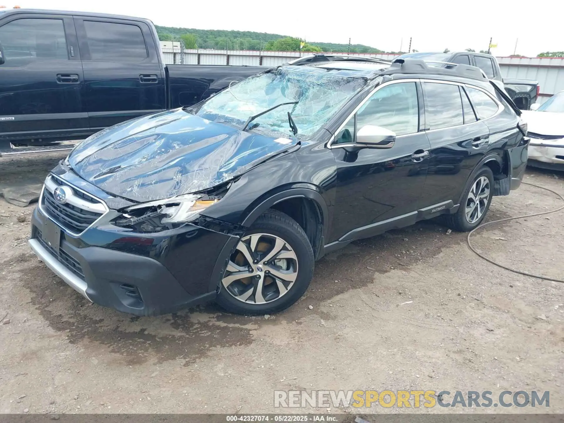 2 Photograph of a damaged car 4S4BTAPC8L3103199 SUBARU OUTBACK 2020